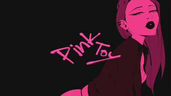 [Flou] Pink Toy (gifs) cover