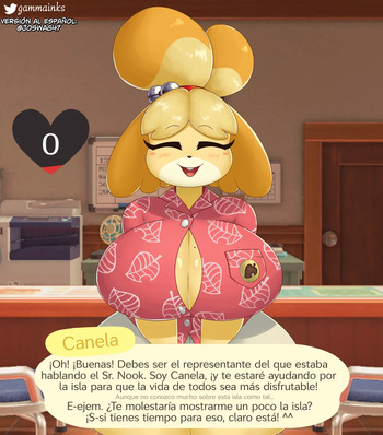 [Gammainks] Bonding with Isabelle (Spanish) [Joswag47] cover