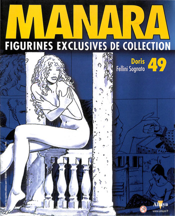 [Milo Manara] Figurines #49 : Doris - Fellini Sognato [French] cover