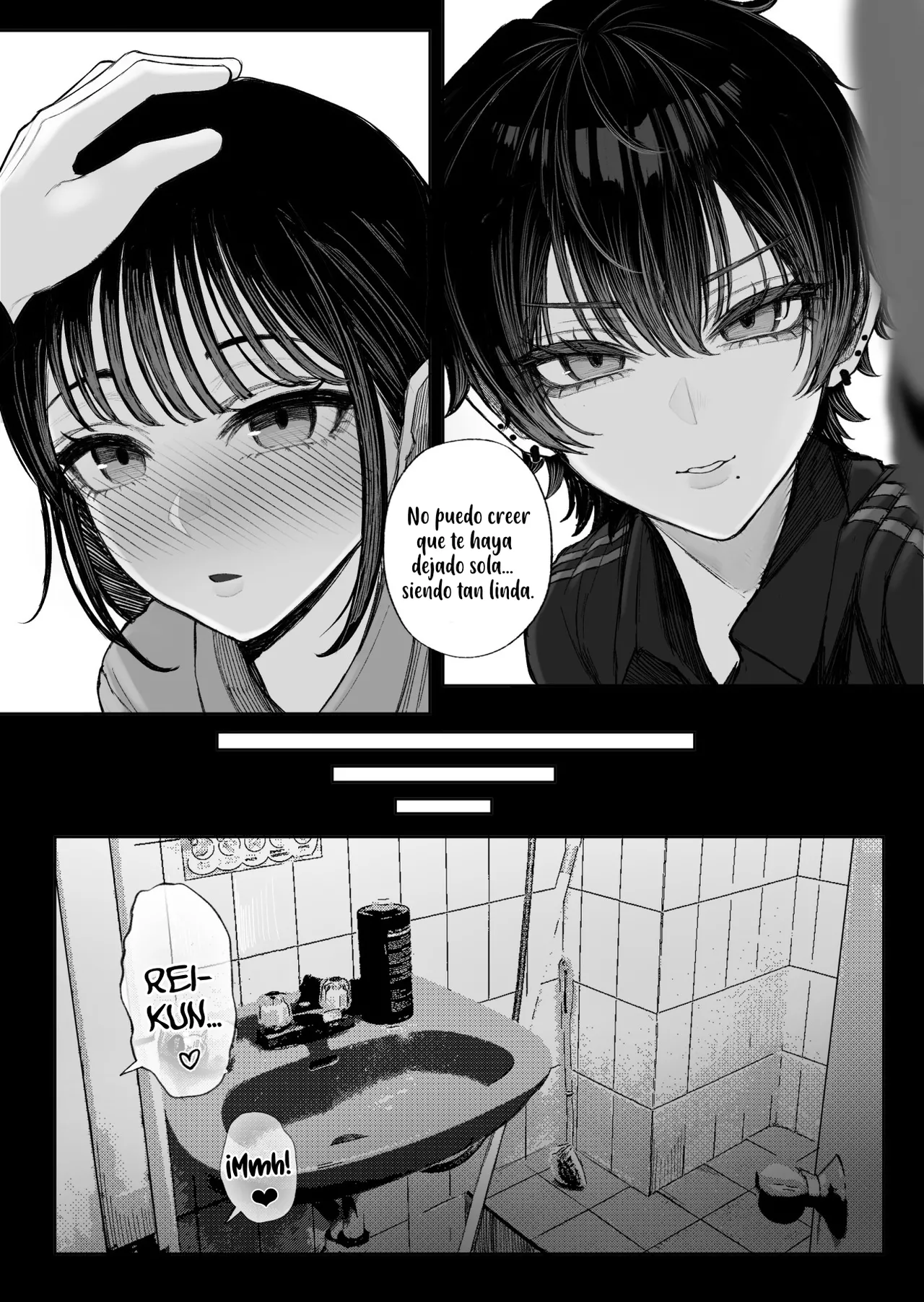 Cool-kei Dansou Onna ni Kanojo Netorareta kara, Wakarasete Yatta 2｜Una chica cool de apariencia masculina me arrebató a mi novia, así que le di una lección. 2 page 4 full