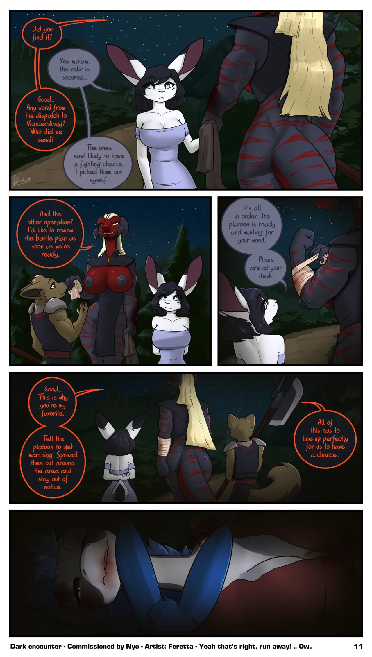 Dark Encounter page 11 full