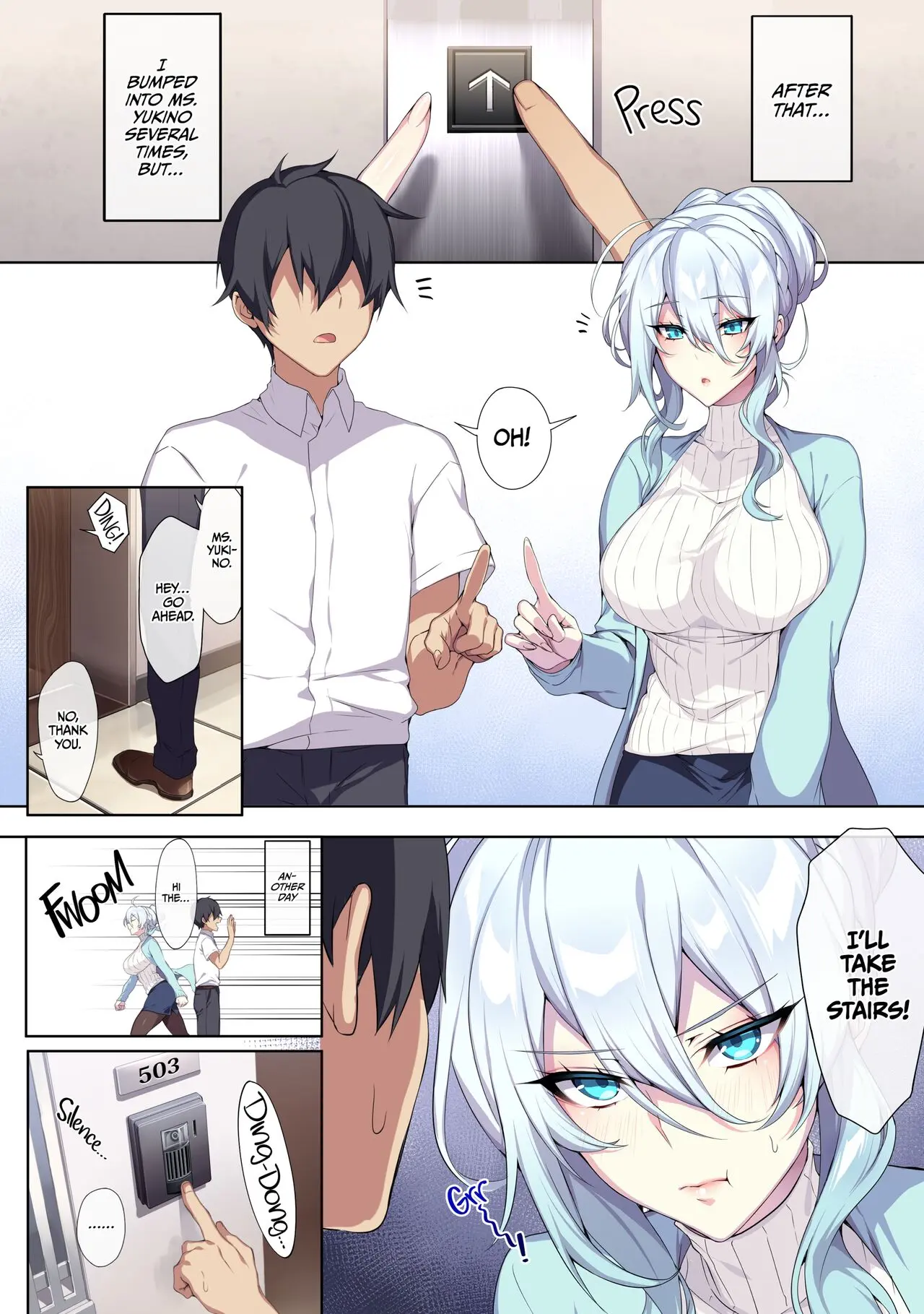 The Shy Snow Woman And The Cursed Ring 1-2 page 12 full