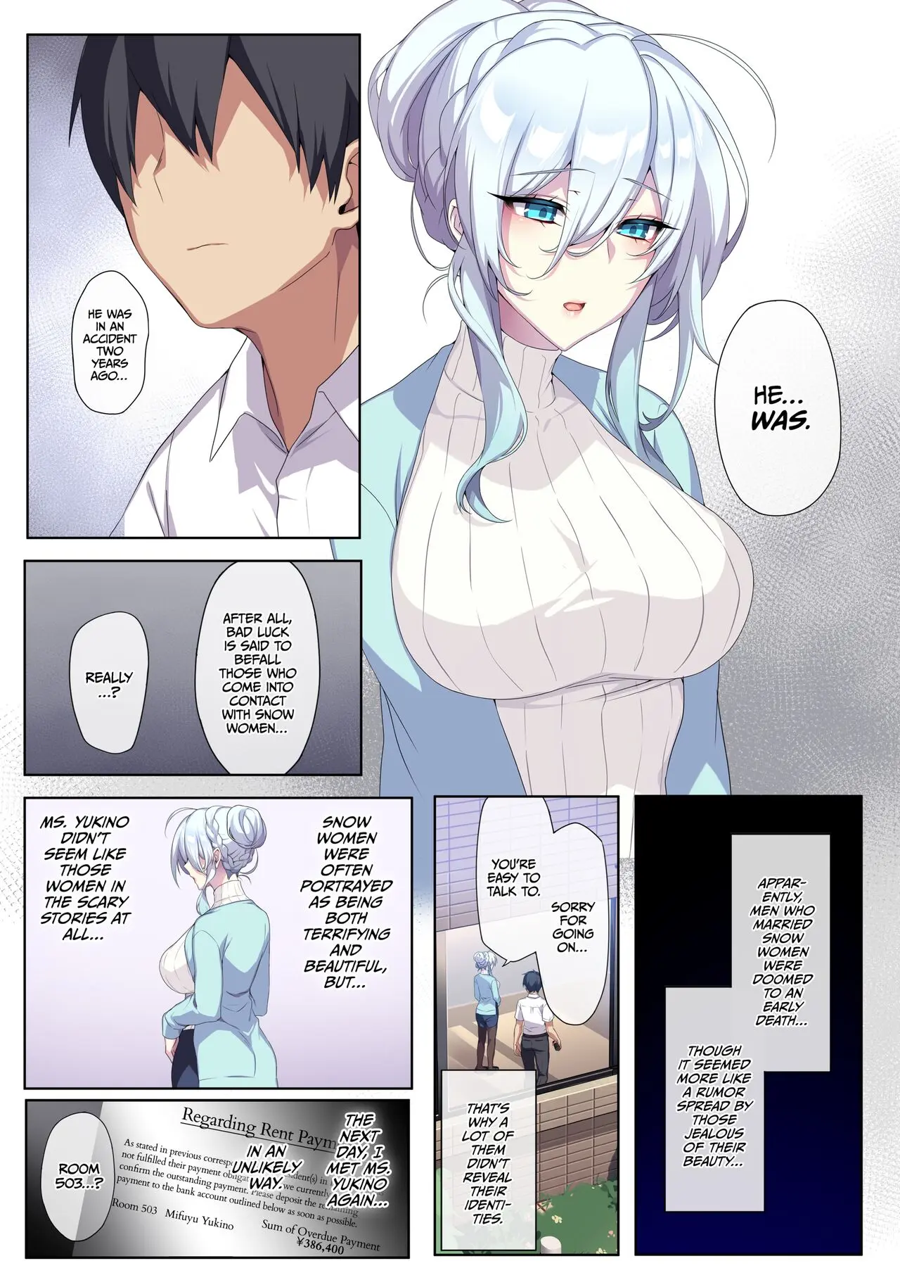 The Shy Snow Woman And The Cursed Ring 1-2 page 5 full