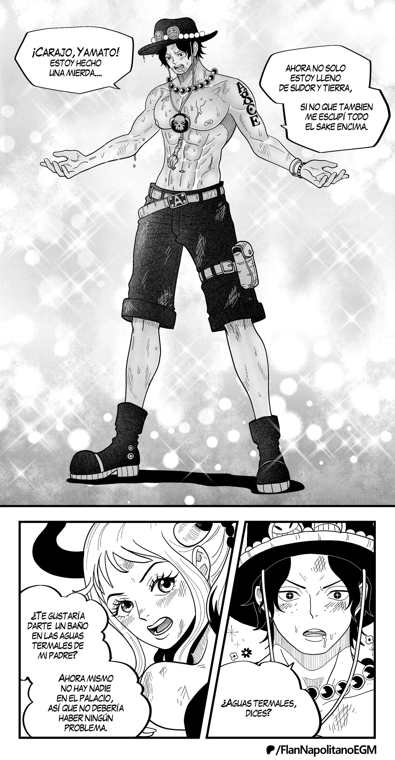 Flan Napolitano - Especial - Ace & Yamato page 10 full