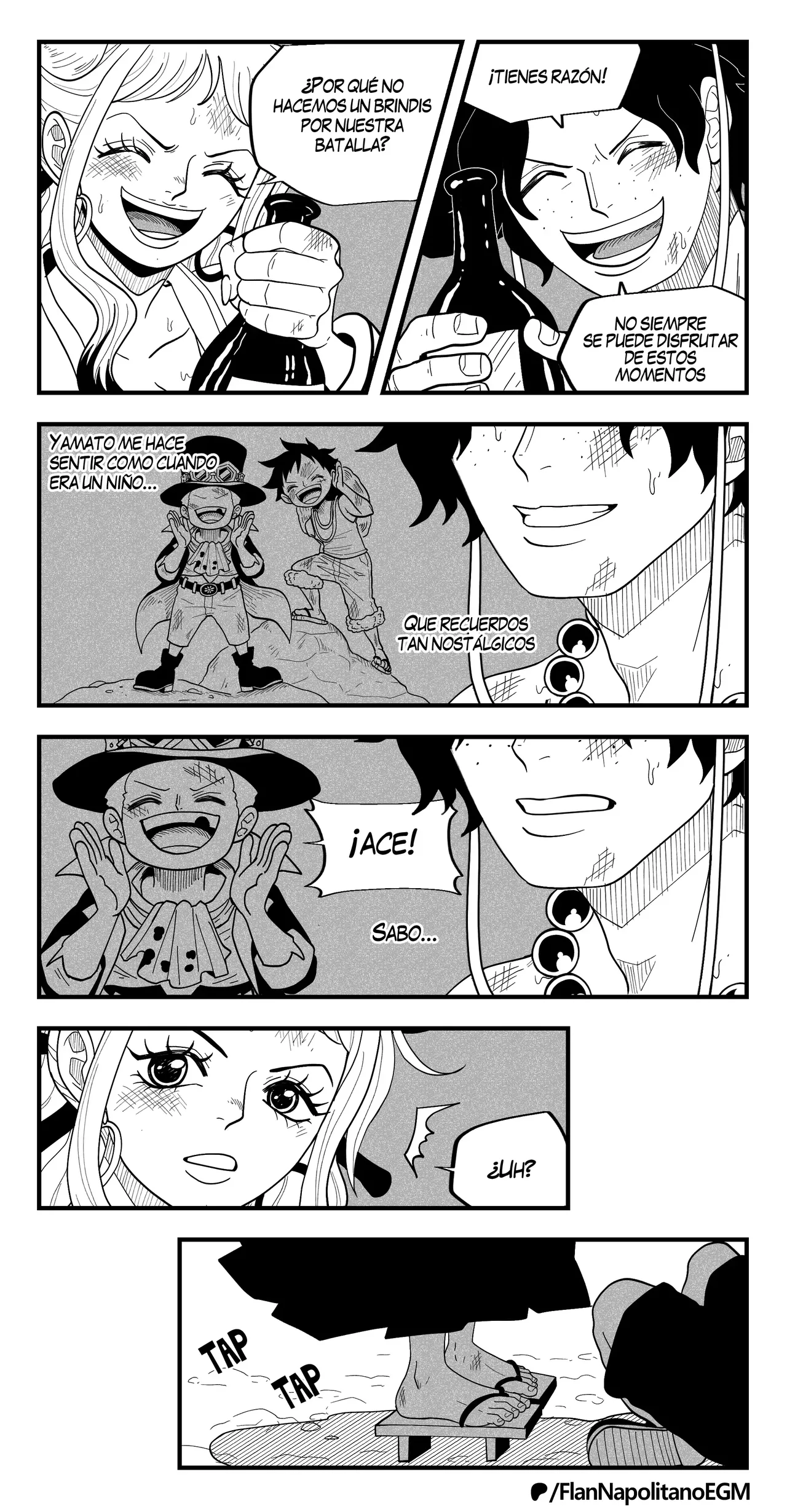 Flan Napolitano - Especial - Ace & Yamato page 5 full