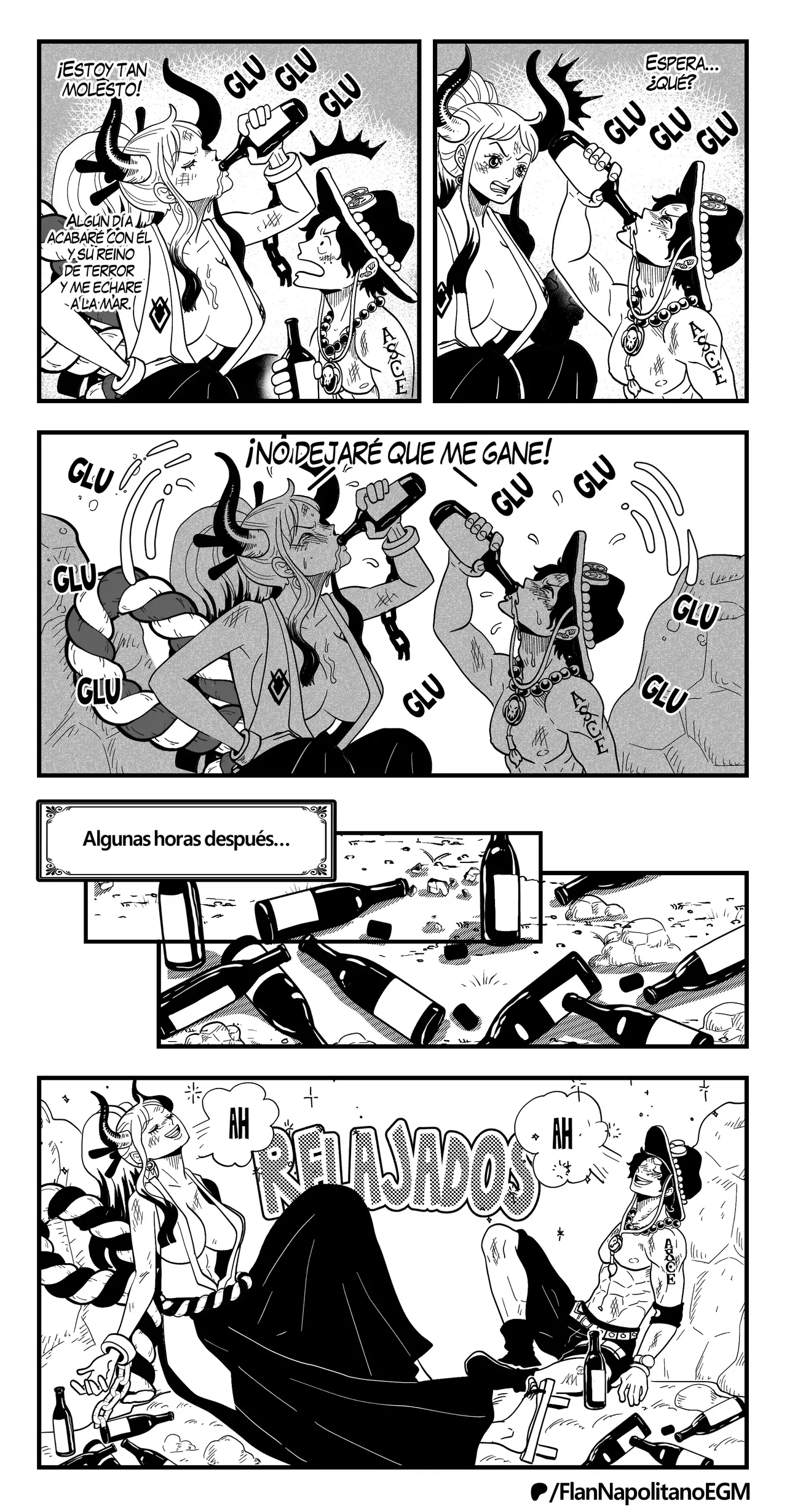 Flan Napolitano - Especial - Ace & Yamato page 7 full
