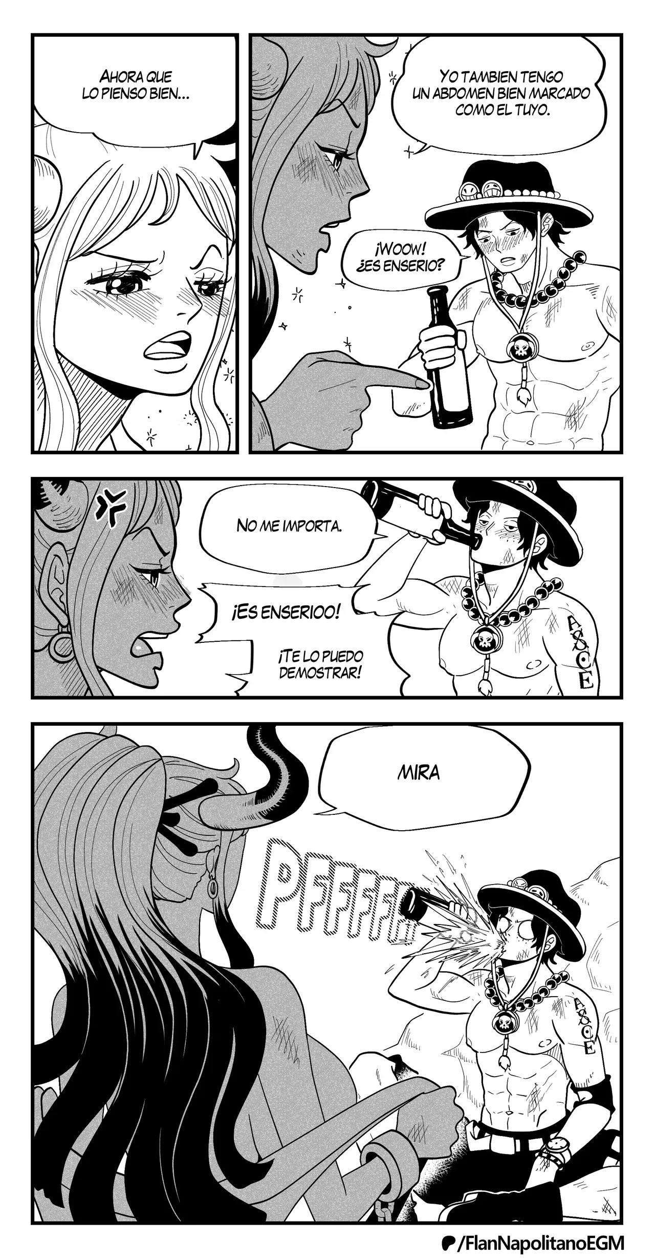 Flan Napolitano - Especial - Ace & Yamato page 8 full