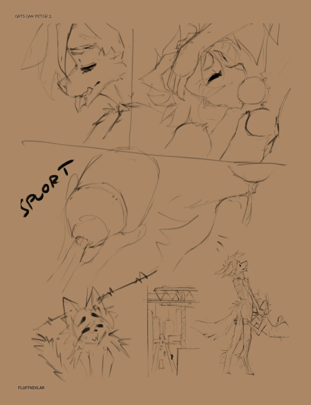 Cats Can Fetch 2: Try my Roommate! page 12 full