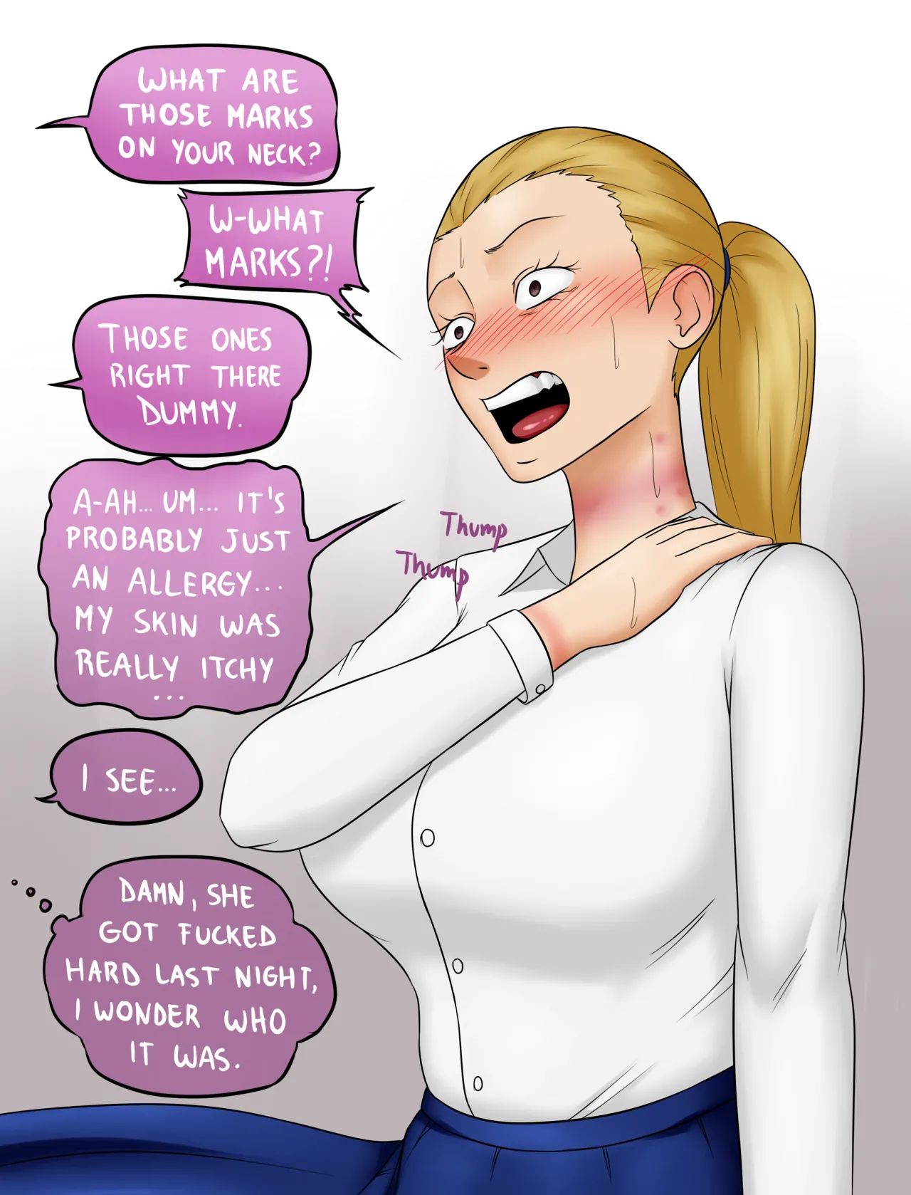 Naughty Girls: Bruises & Secrets page 11 full