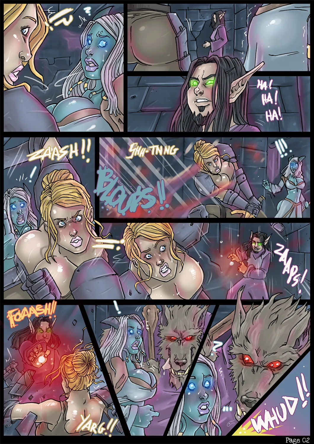 Twilight Nightmare commission page 2 full