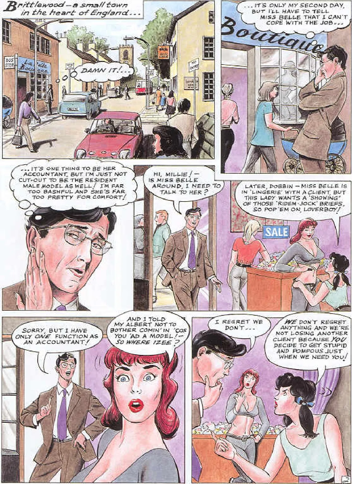 A Saucy Vikki Belle Romp: The Lady And The Vampire page 2 full