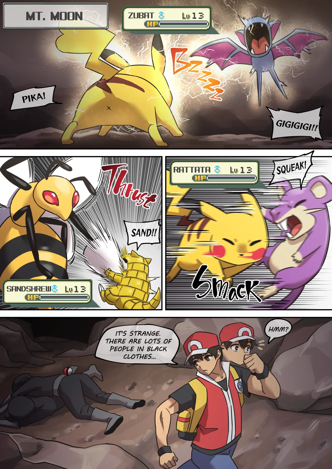 PokéMAN Report Red 03 page 3 full