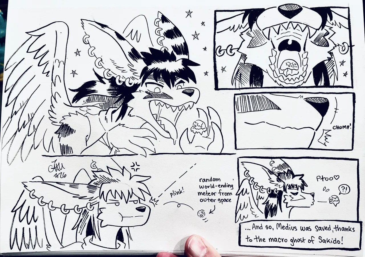"Spicy" Slightly Damned page 6 full