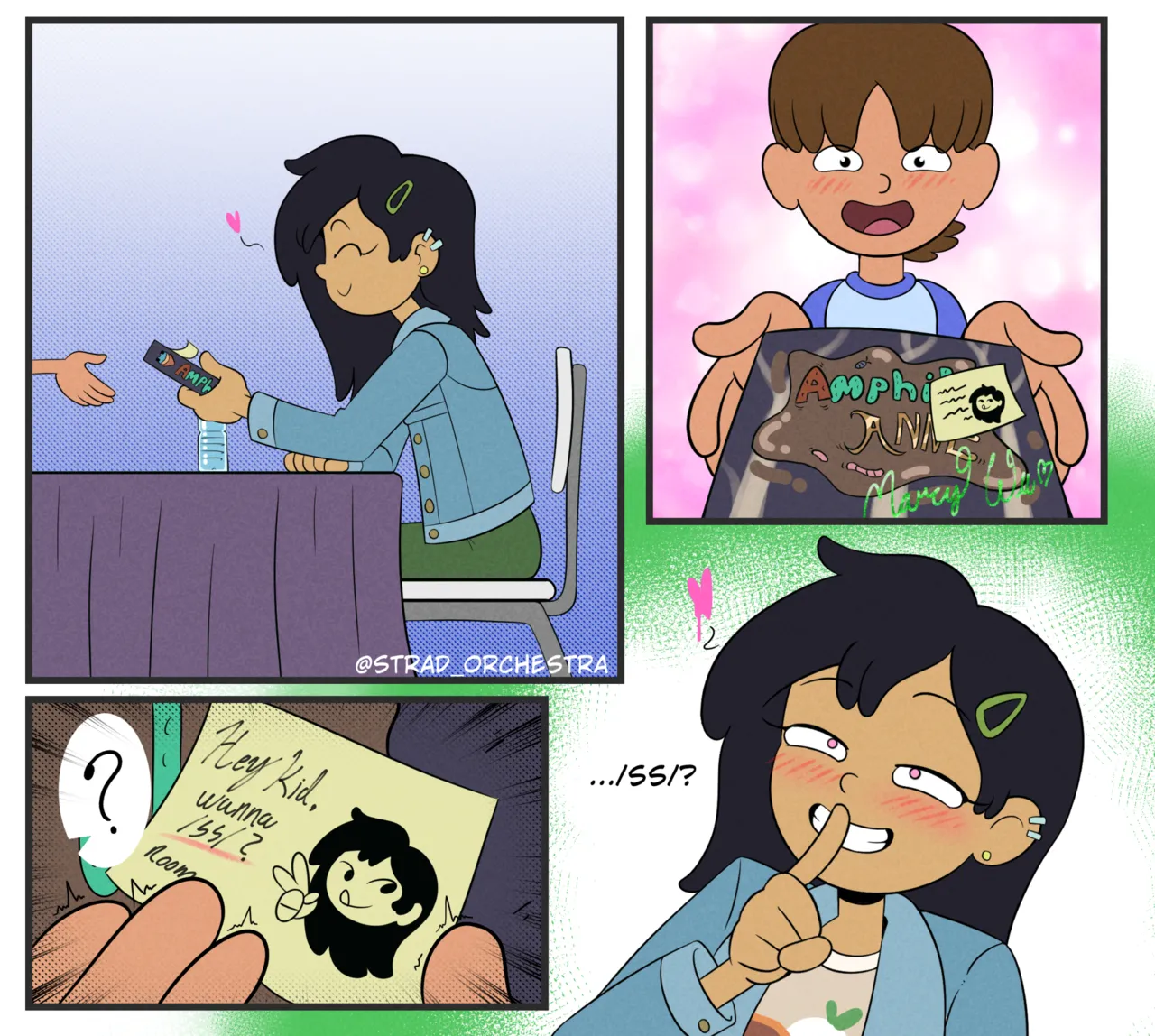 Marcy's /SS/hort Comic page 1 full