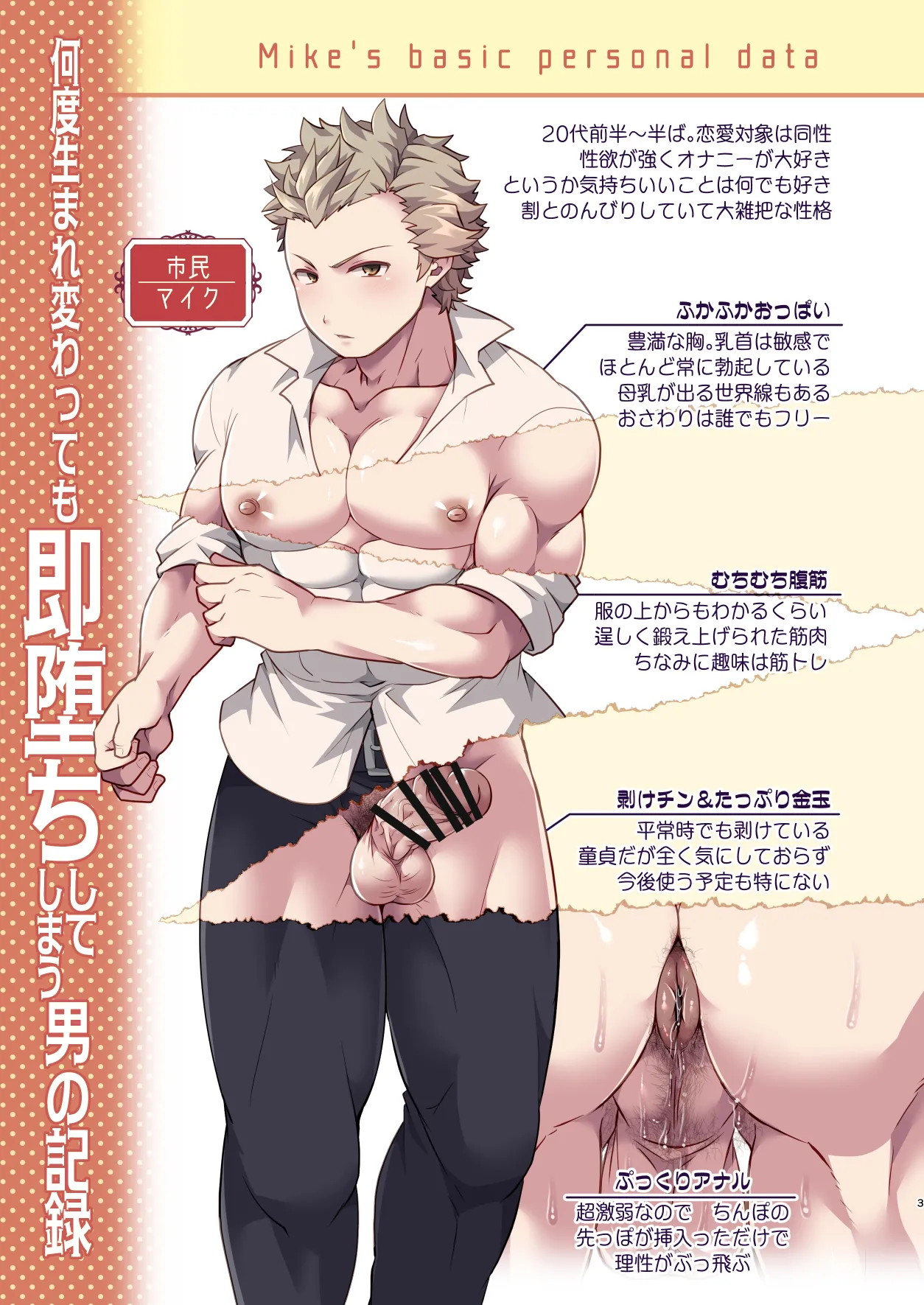 Nando Umarekawatte mo soku ochi shite shimau otoko no kiroku page 3 full