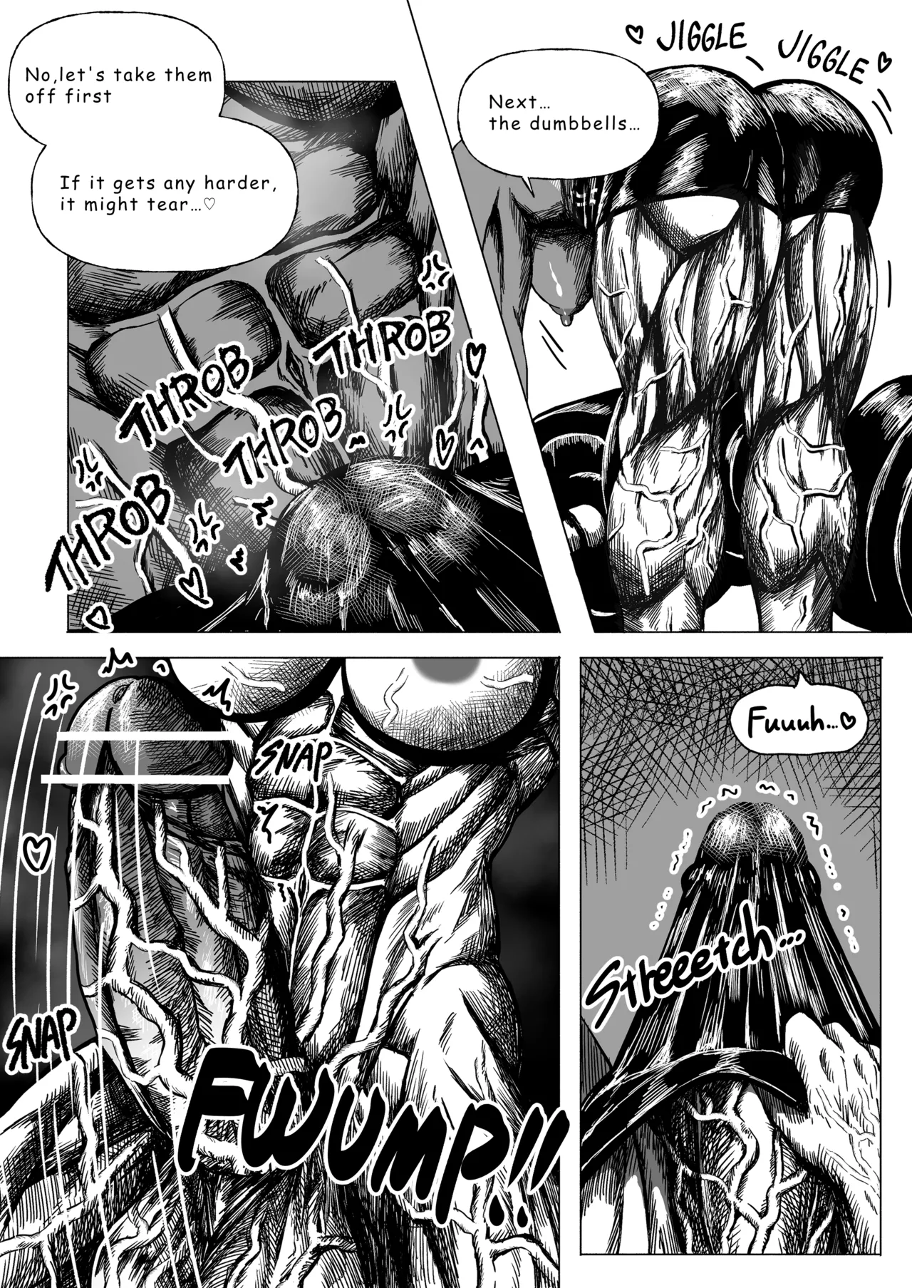 Muscular Futa Manga page 3 full