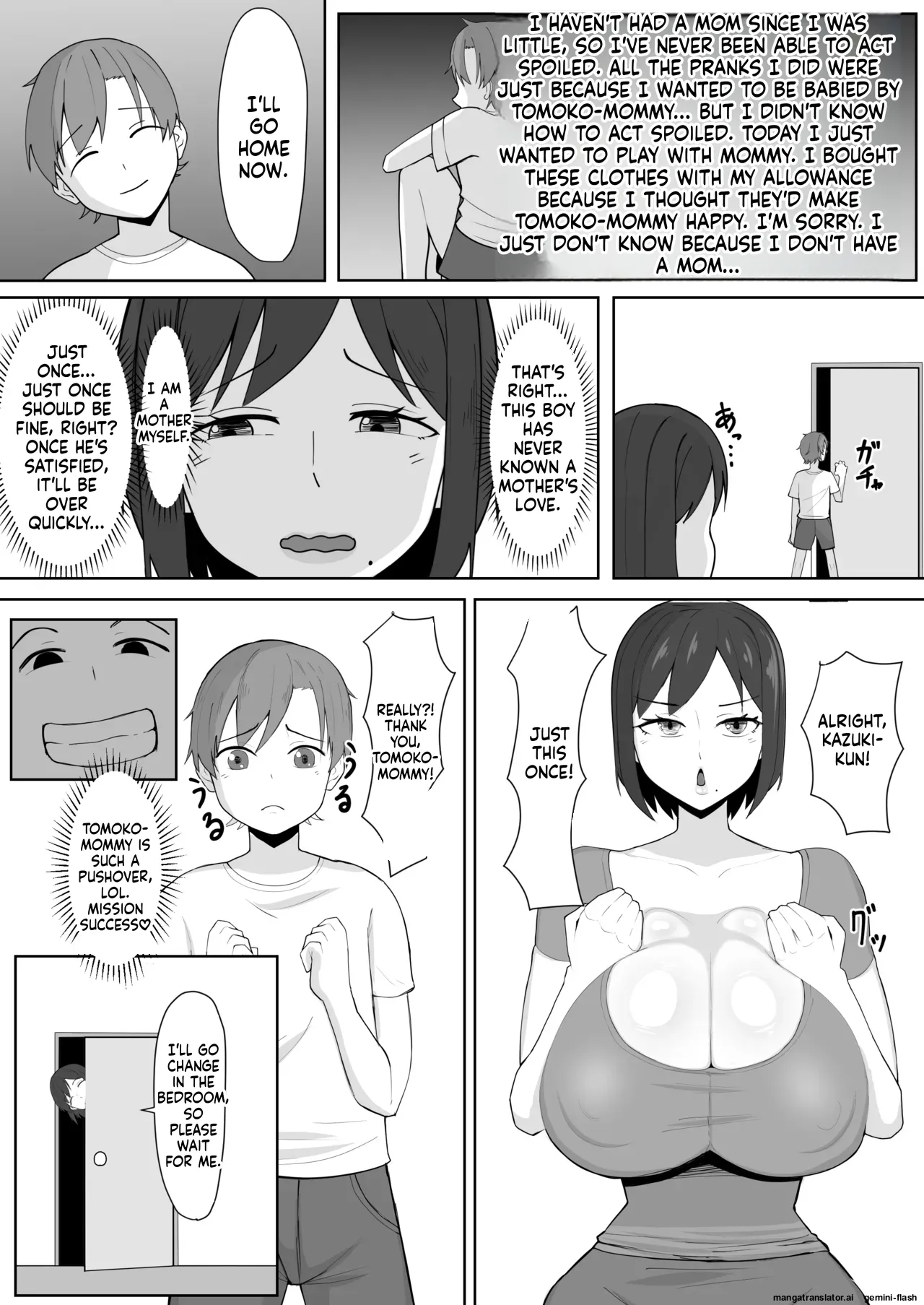 Oshi ni Yowai Mama page 11 full