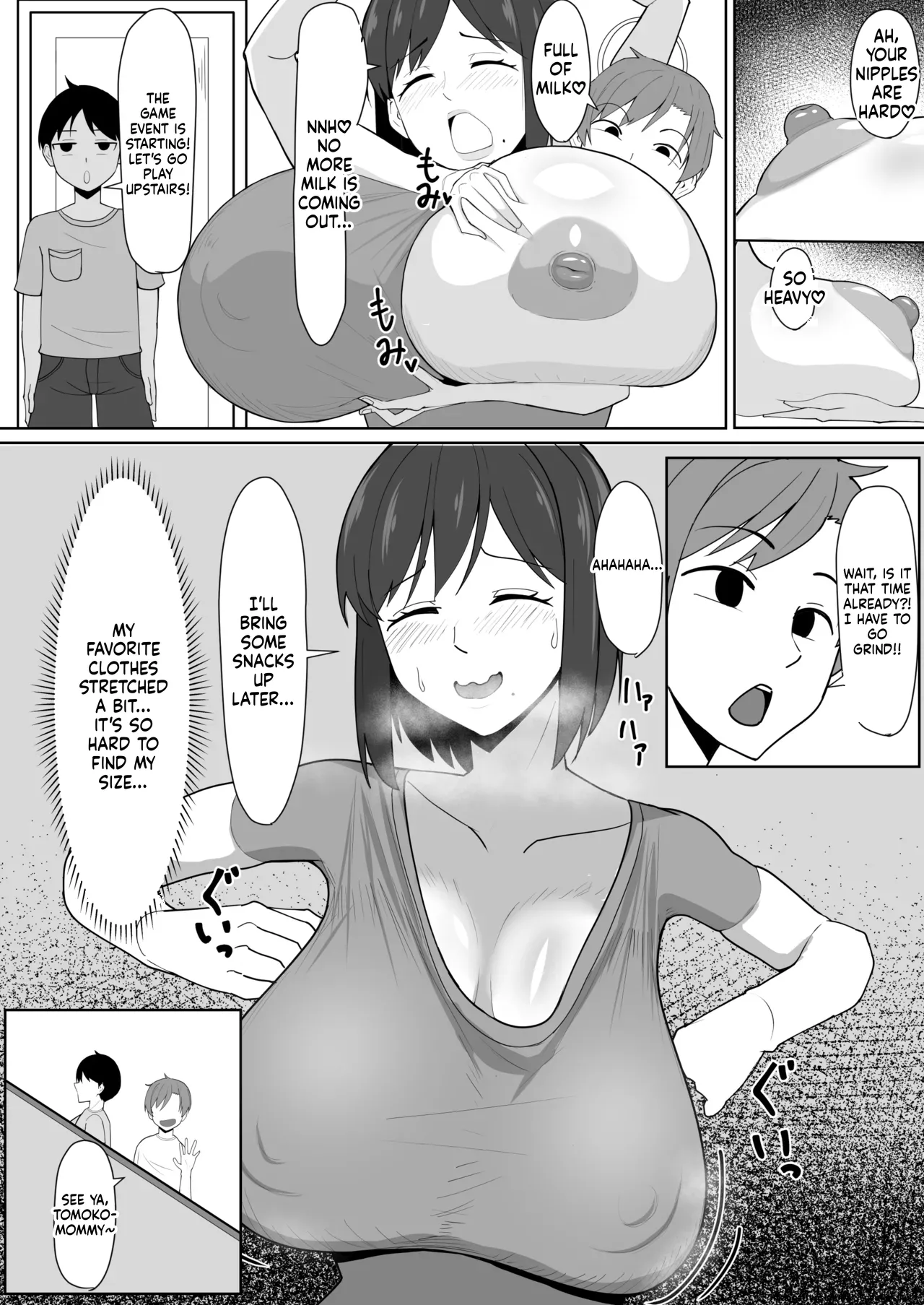 Oshi ni Yowai Mama page 9 full