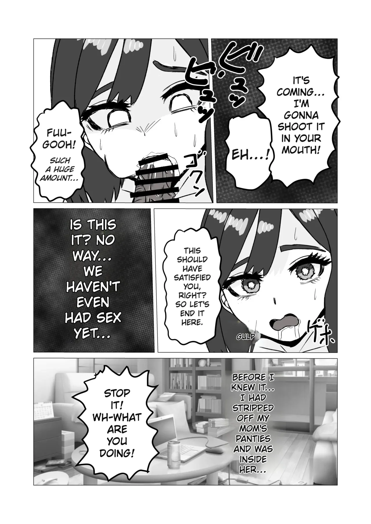 My Mom Came to Tokyo Because She Was Worried About Me, but Then I Pushed Her Down page 9 full