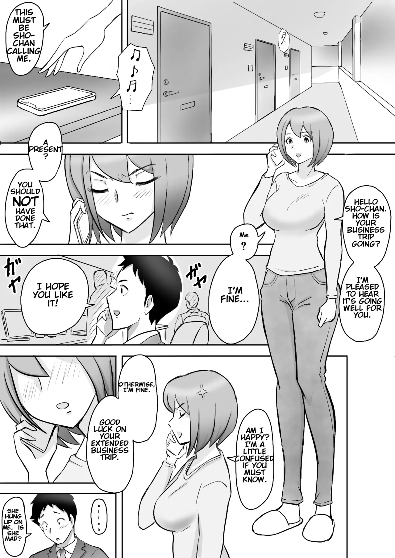 Maki wa Yasashii Otto no Tame ni Mayu wa Dekachin Otto no Tame ni Toukousha Gonda Goukichi | Maki married to a gentle husband is corrupted by her neighbor Gonda Gokichi page 2 full