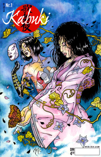 [David Mack] Kabuki #1 (German) cover