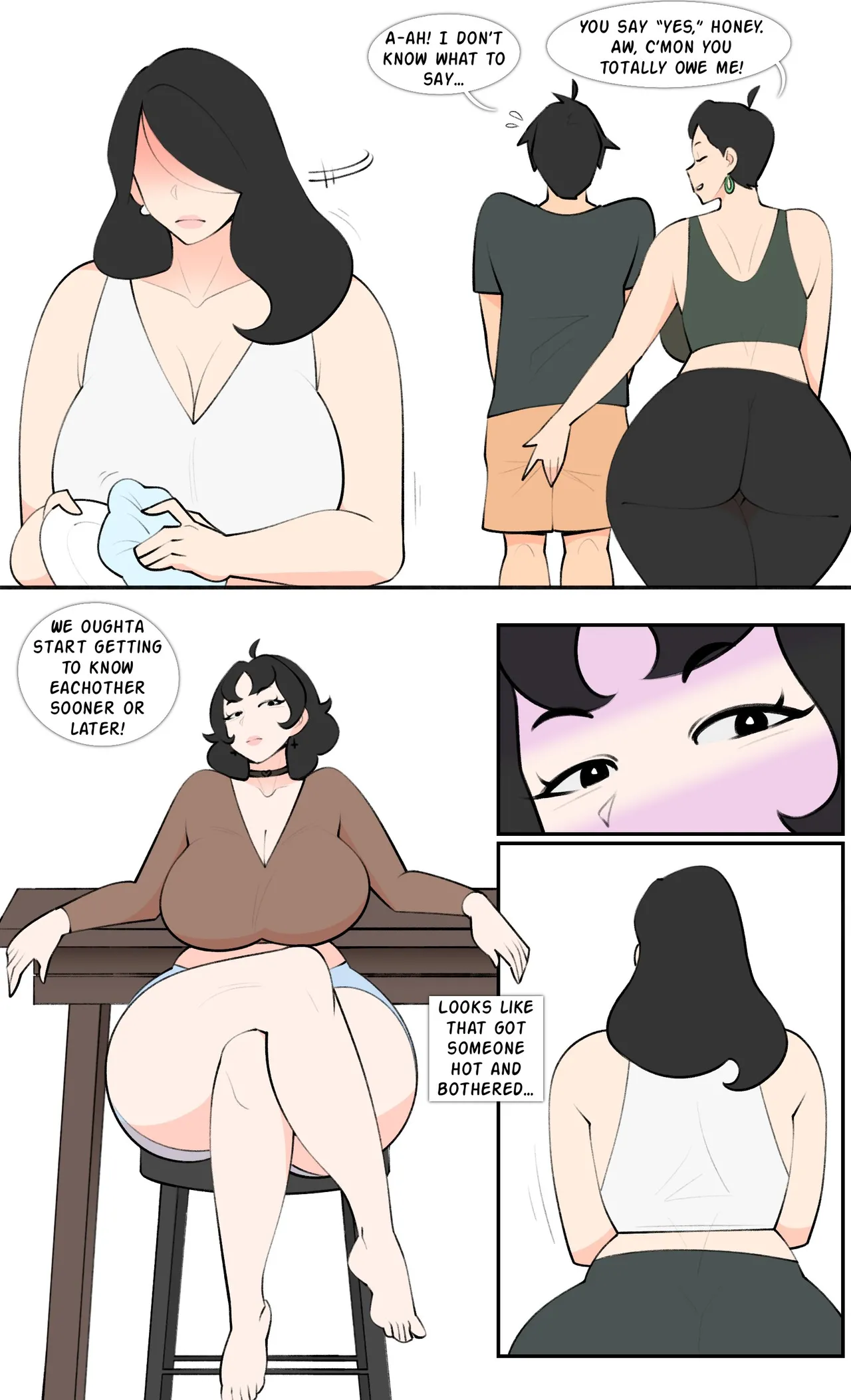 Lisa & James: Breaking Bed page 4 full