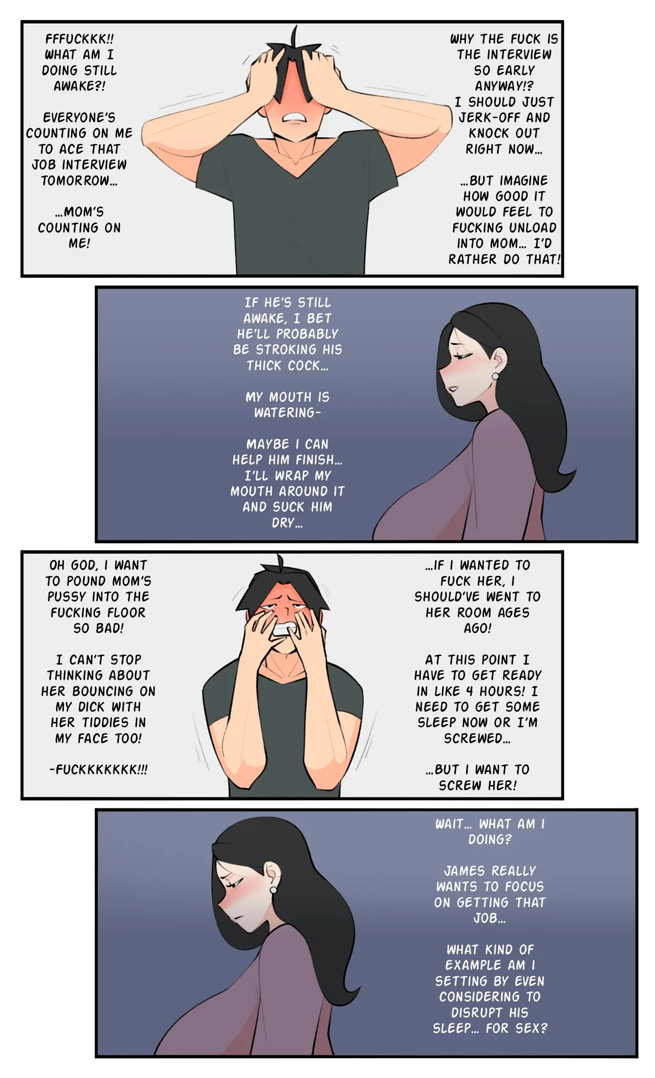 Lisa & James: Breaking Bed page 9 full