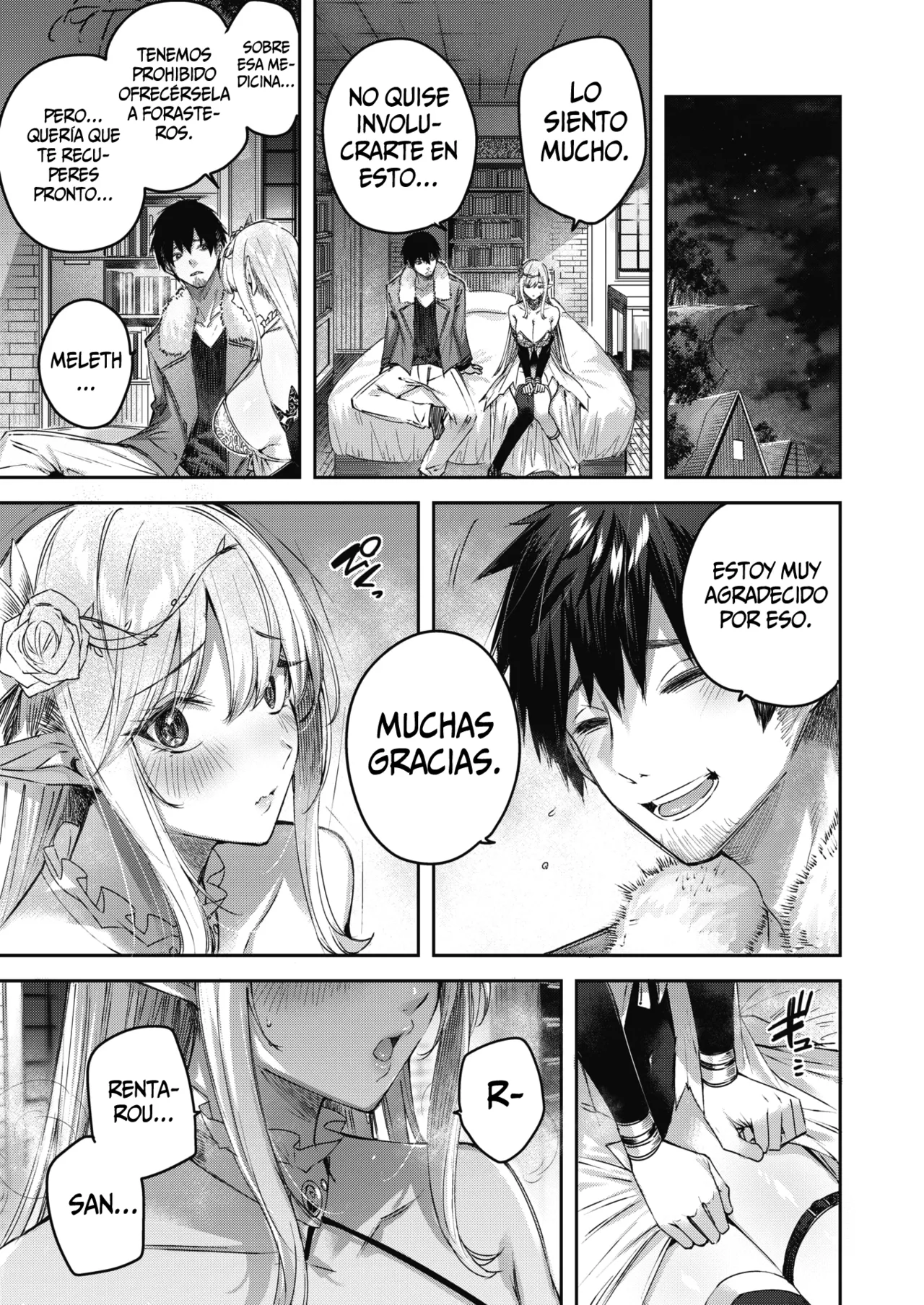 Dokushinn Hunter no Deai ha Elf no Mori de♡ page 10 full
