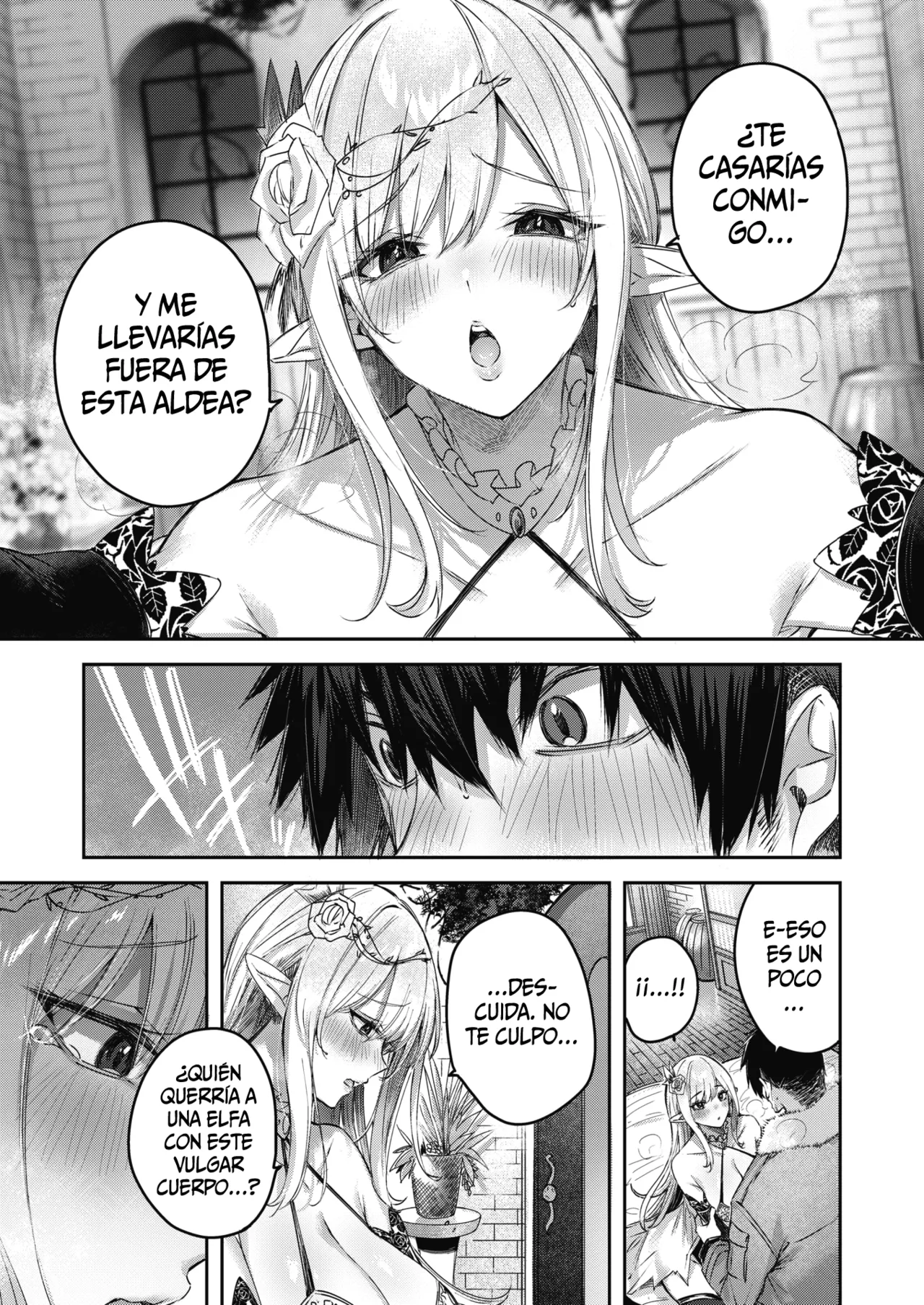 Dokushinn Hunter no Deai ha Elf no Mori de♡ page 12 full