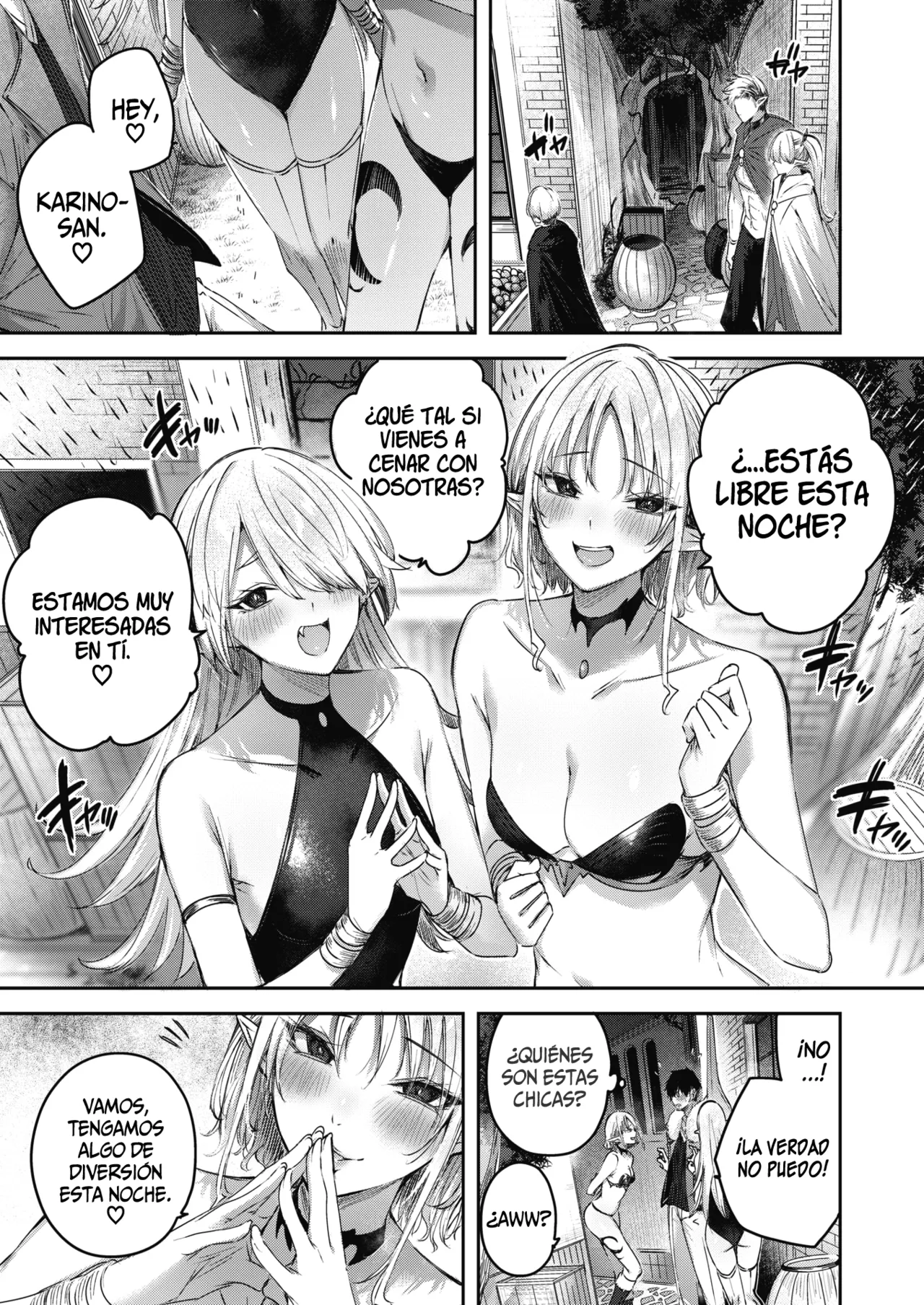 Dokushinn Hunter no Deai ha Elf no Mori de♡ page 4 full