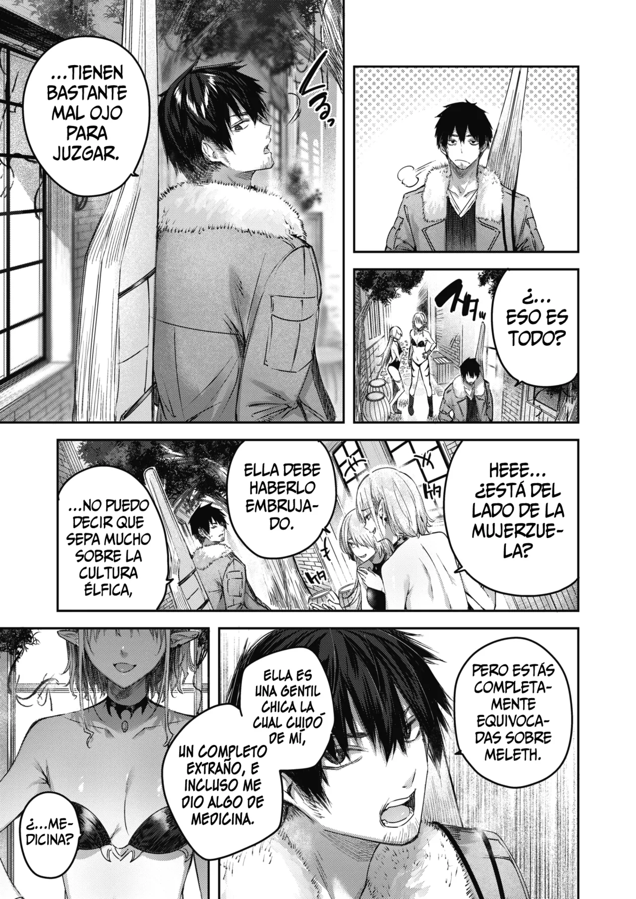 Dokushinn Hunter no Deai ha Elf no Mori de♡ page 6 full