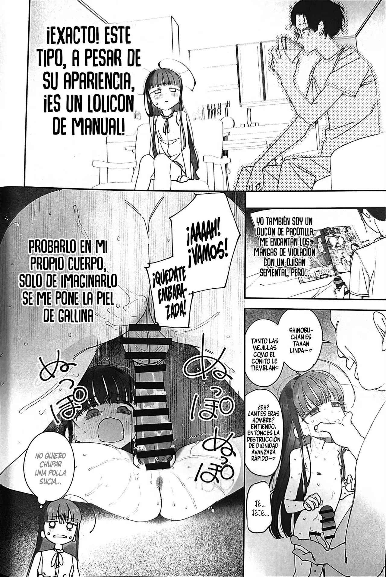 TS Loli Oji-san no Bouken Zengi Hen |  Las aventuras del viejo convertido en loli - juego previo page 7 full