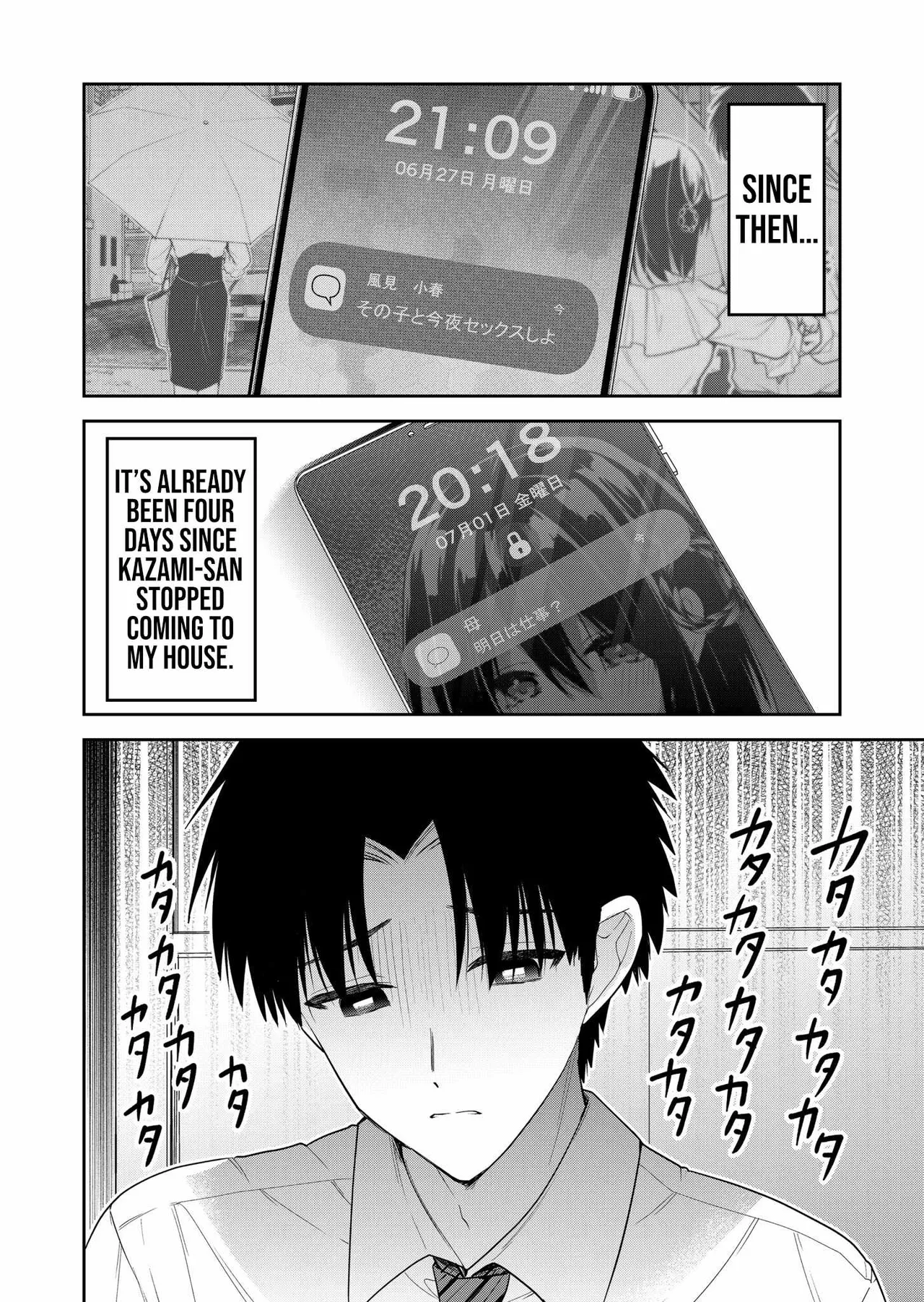 Kimi no Mae de Kimi Igai o Daku Ch. 9 | Having Sex with Someone Else in Front of You 09 page 3 full