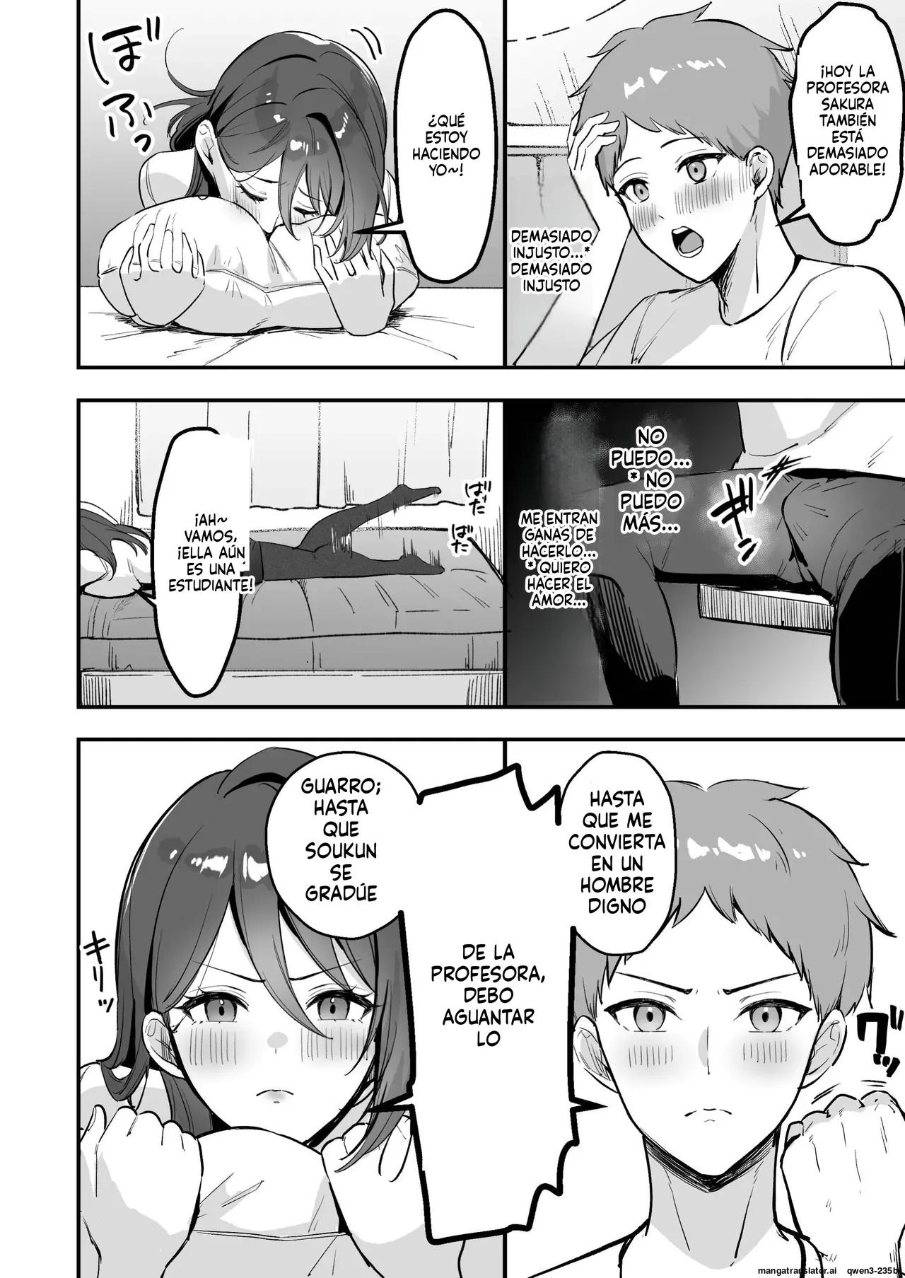 Es una chica y le gustan los hombres más fuertes que los otaku page 9 full