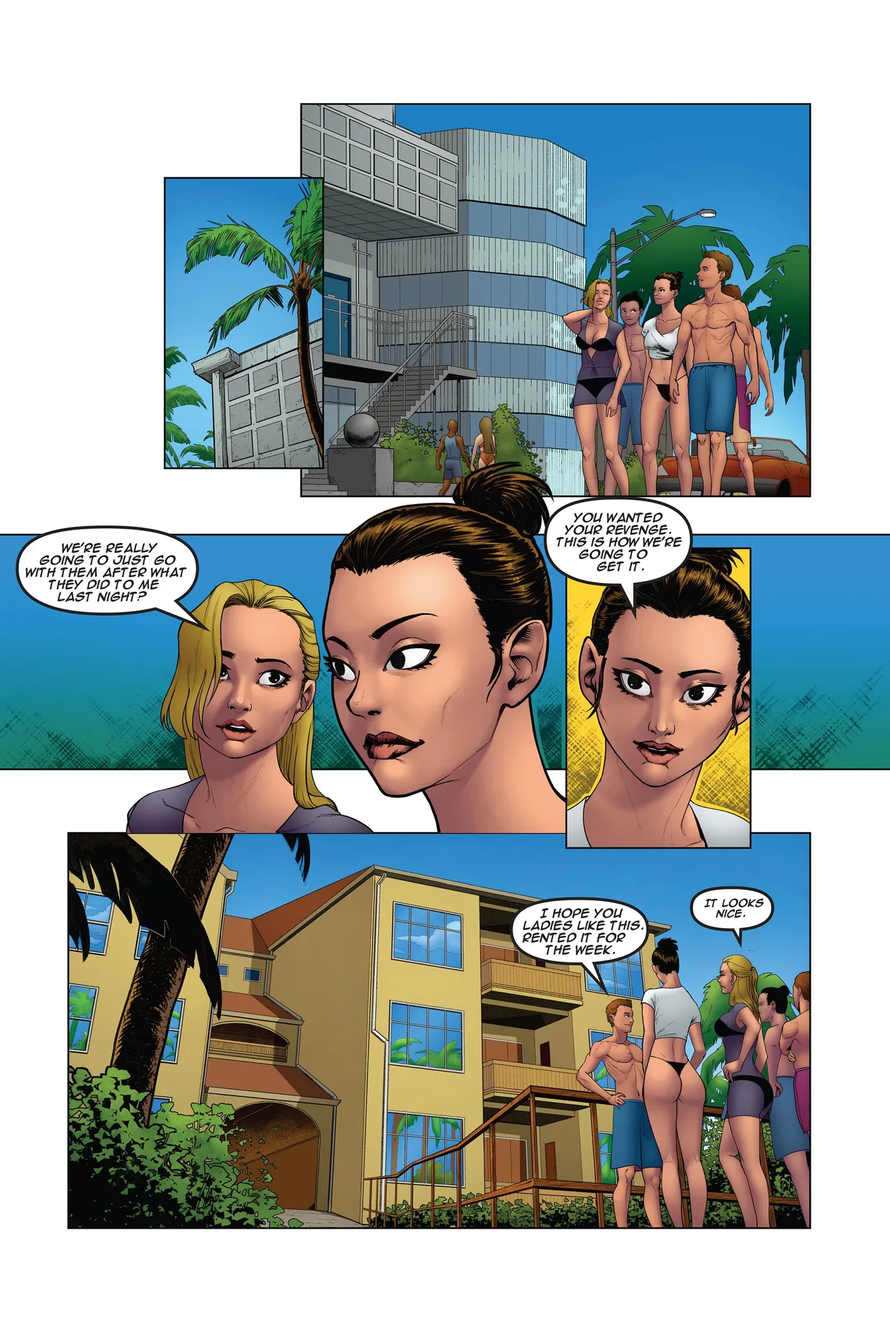 Flesh-Eating Cheerleaders: Spring Break 03 page 12 full