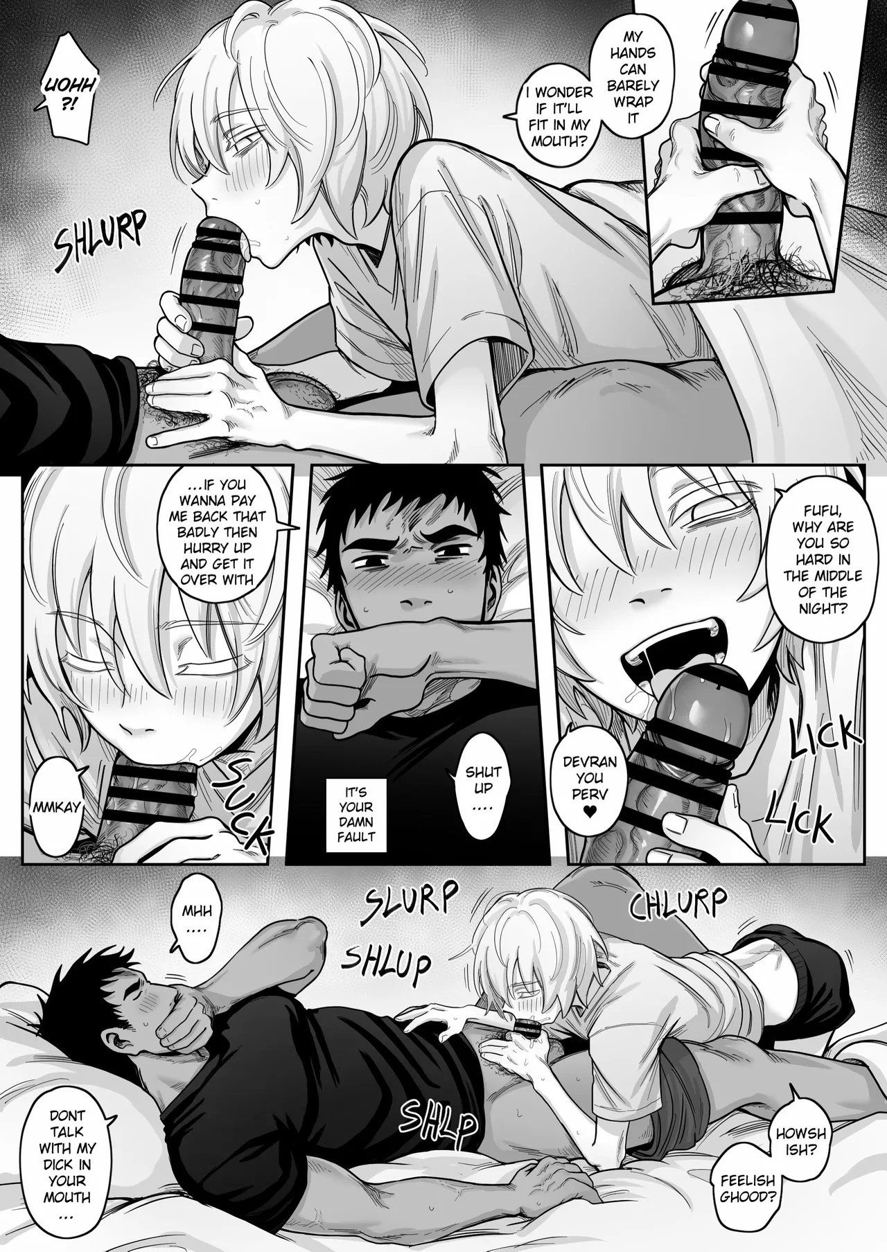 Teaching My Perverted Roommate A Lesson page 11 full