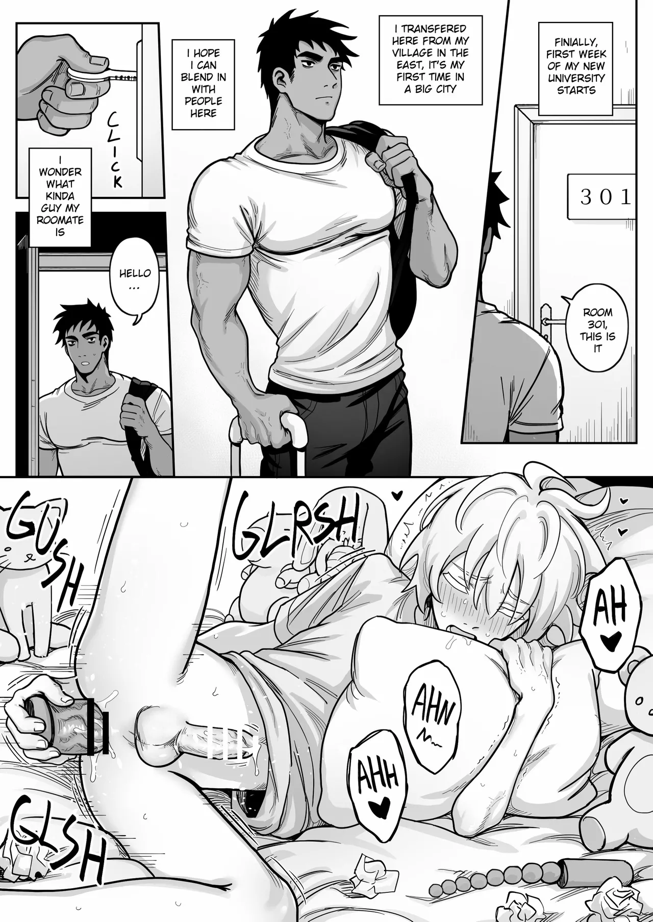 Teaching My Perverted Roommate A Lesson page 2 full