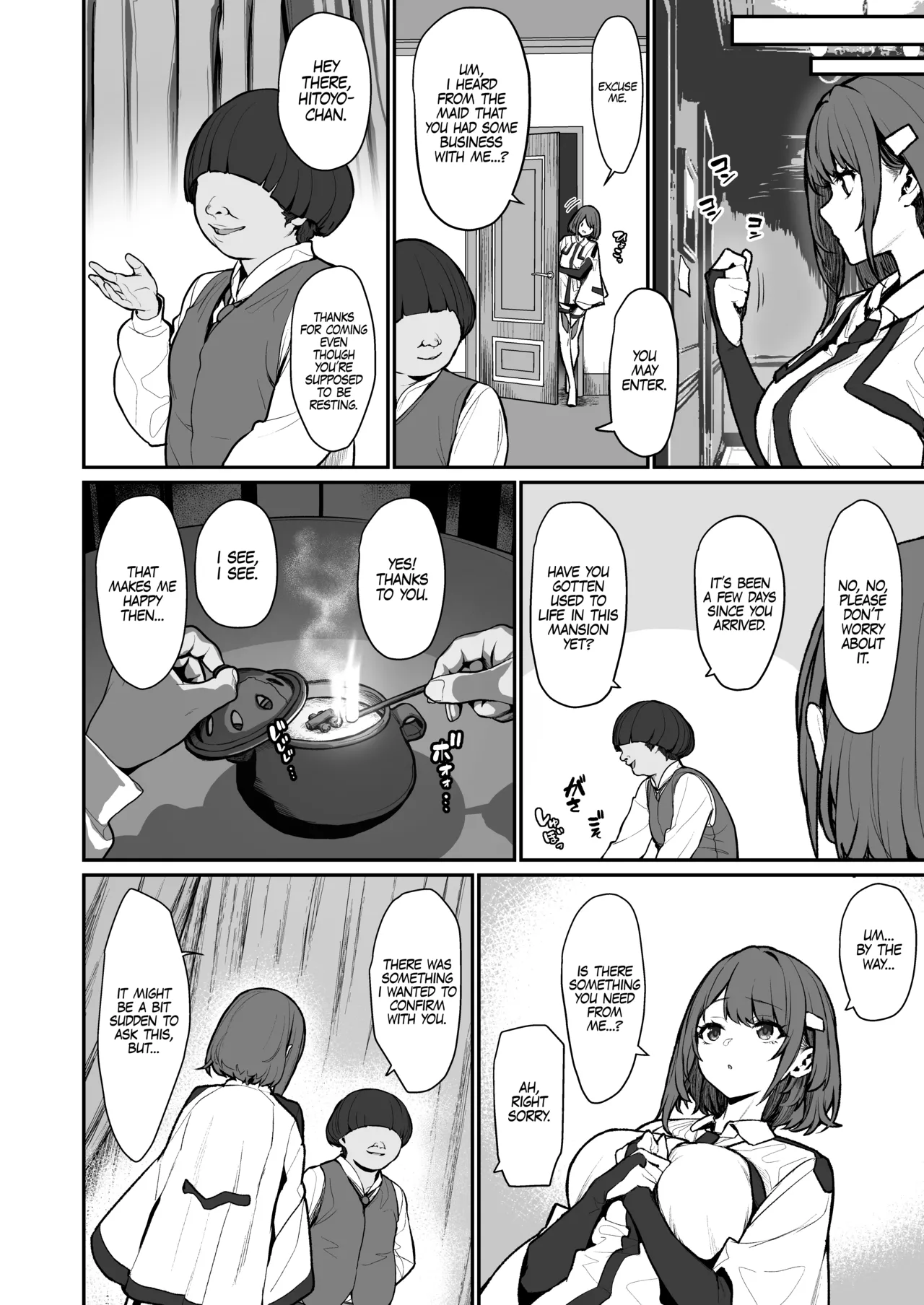 Hitoyo-chan no Junan 4 | Hitoyo-chan's Ordeal 4 page 5 full