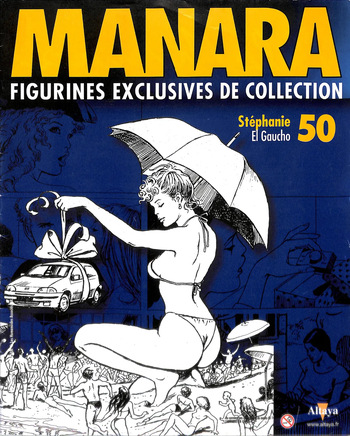 [Milo Manara] Figurines #50 : Stéphanie - El Gaucho [French] cover