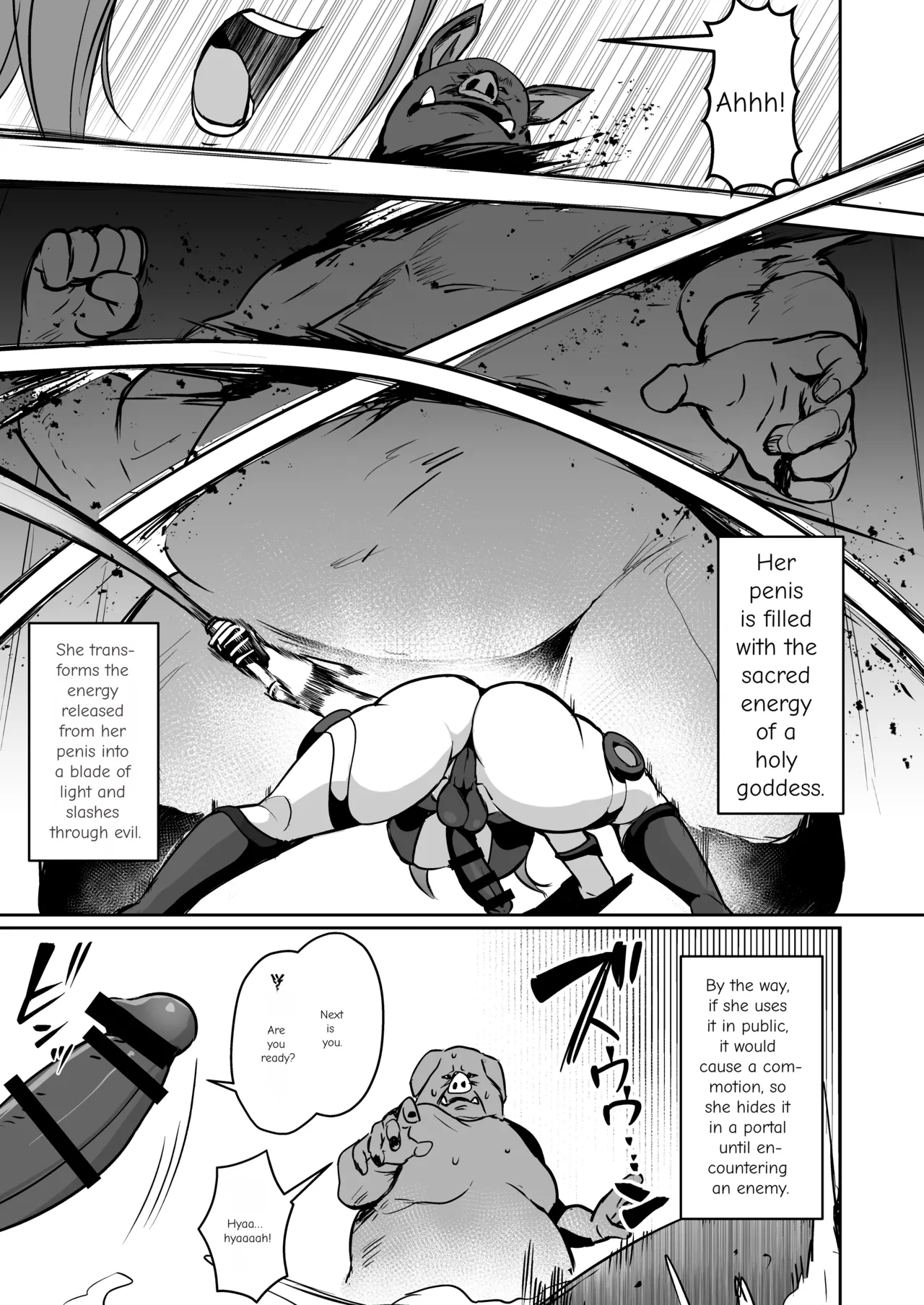 Seigi no Futanari Hiroin Futaboshi Kamihime Elixir Kyotama-ka Haiboku page 6 full