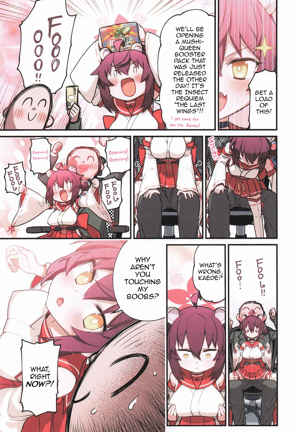 Kaede to Himitsu no Schale Touban - Secret Schale Duty With Kaede page 10 full