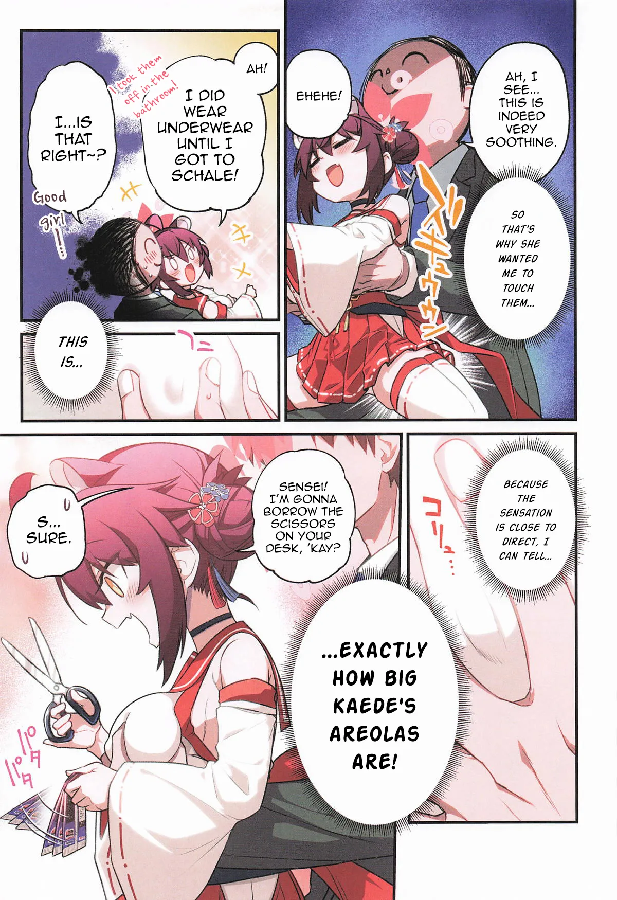 Kaede to Himitsu no Schale Touban - Secret Schale Duty With Kaede page 12 full