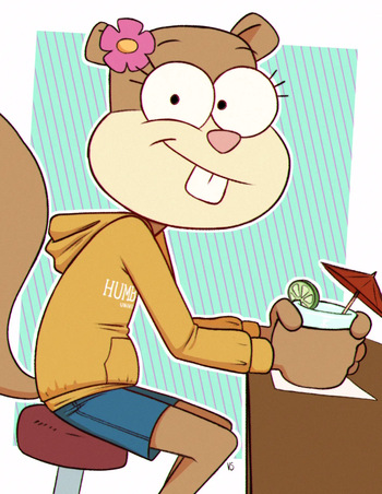 [PinchiVersus] Sandy Cheeks (Spongebob Squarepants) cover