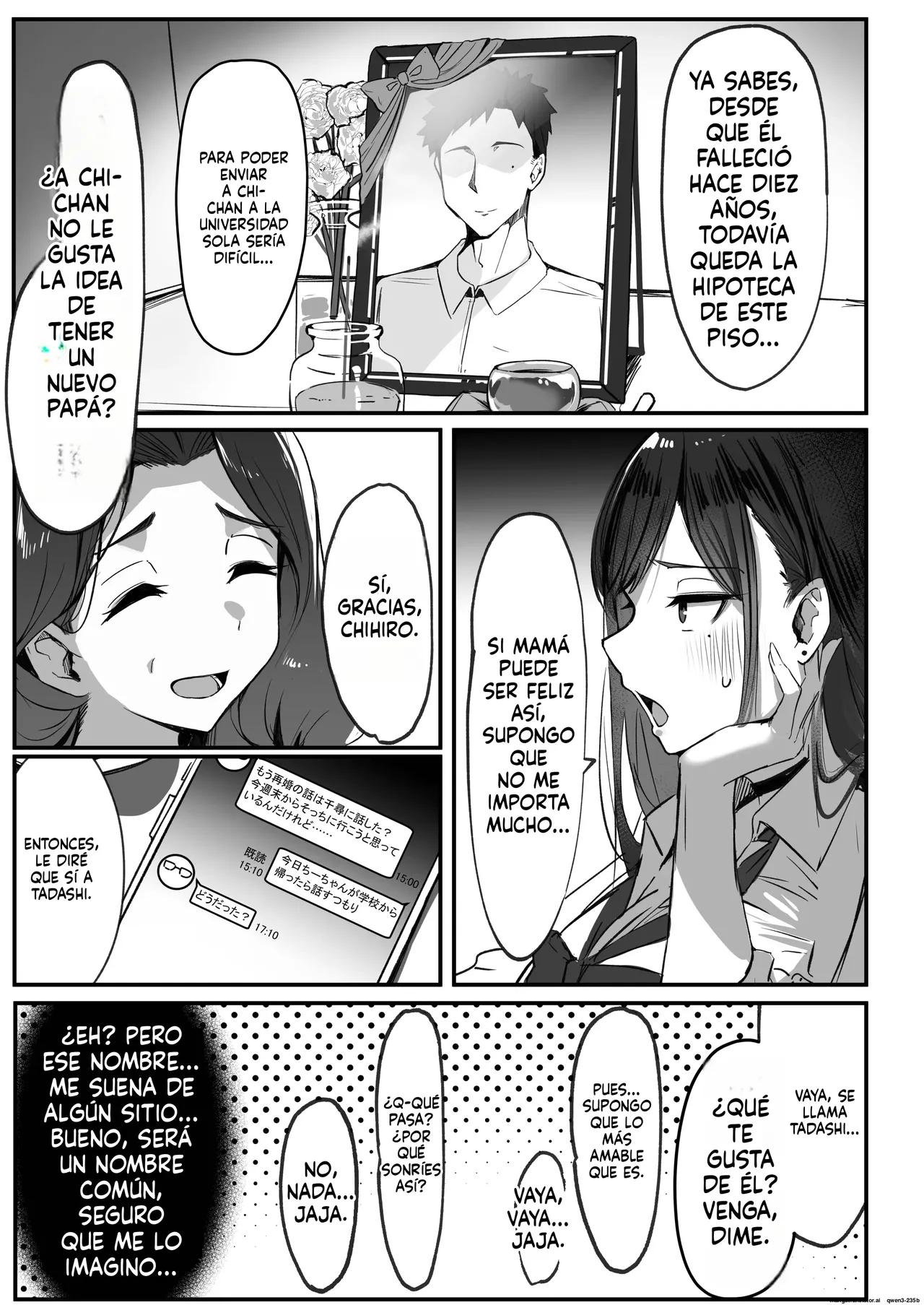 Mama no Saikon Aite wa Papa Katsu no Papa page 5 full