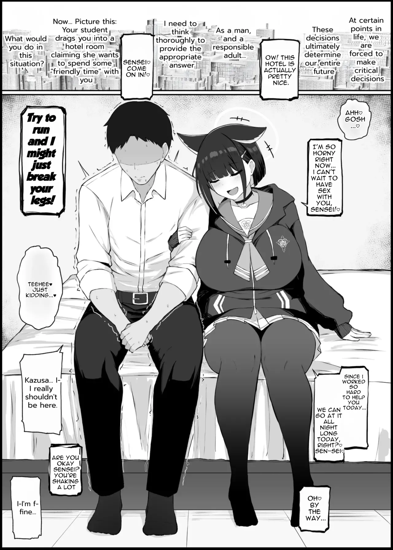 Gaman Dekinaku natta Mesu ni Kateru Wake nai desho | Sensei can't Win Against a Gril At her Limit page 2 full