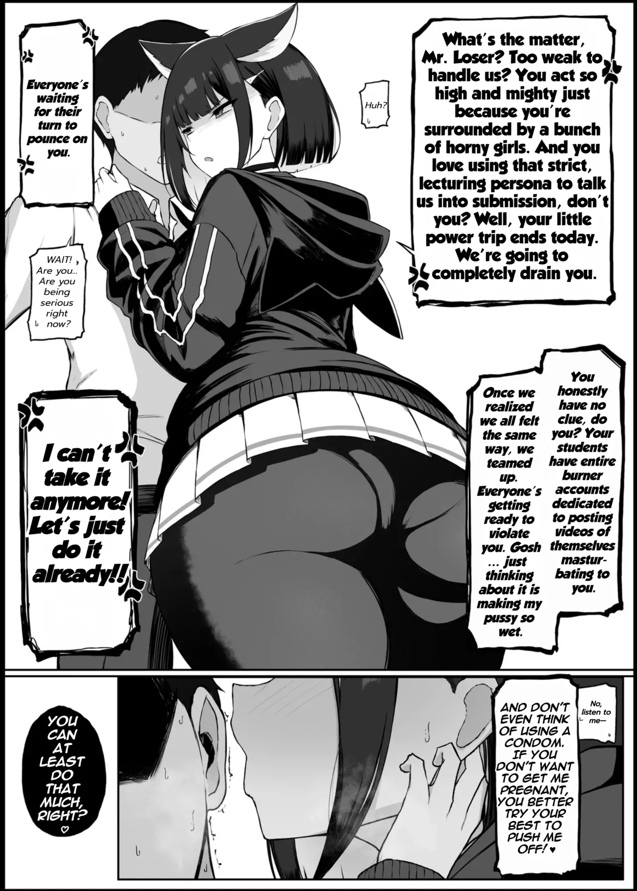 Gaman Dekinaku natta Mesu ni Kateru Wake nai desho | Sensei can't Win Against a Gril At her Limit page 5 full