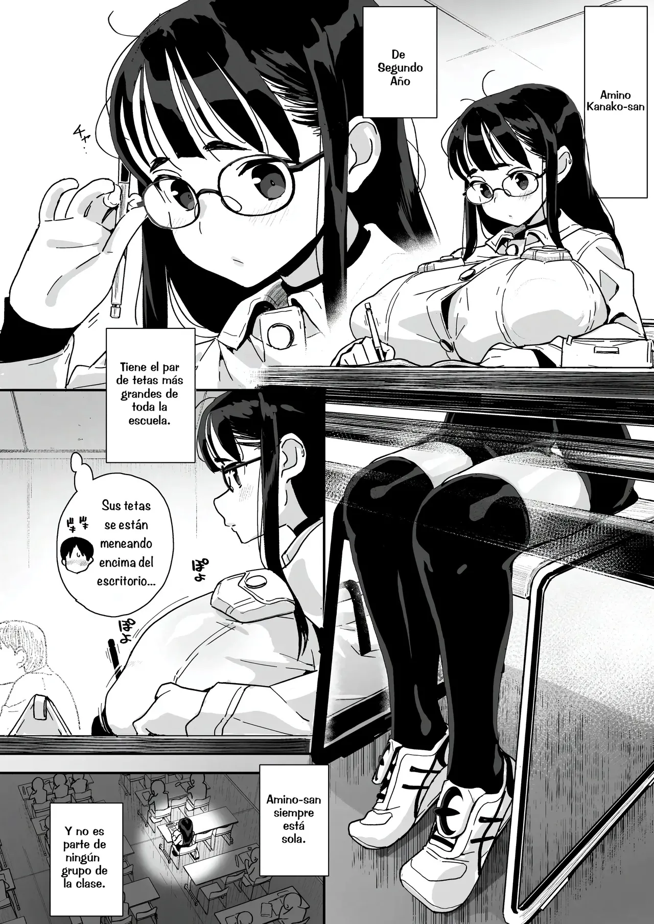 Boku ni Haishin Bare shita U-Cup Chinkobi Joshi Amino-san｜La chica de copa U que hace lives de sexo es Amino-san page 4 full
