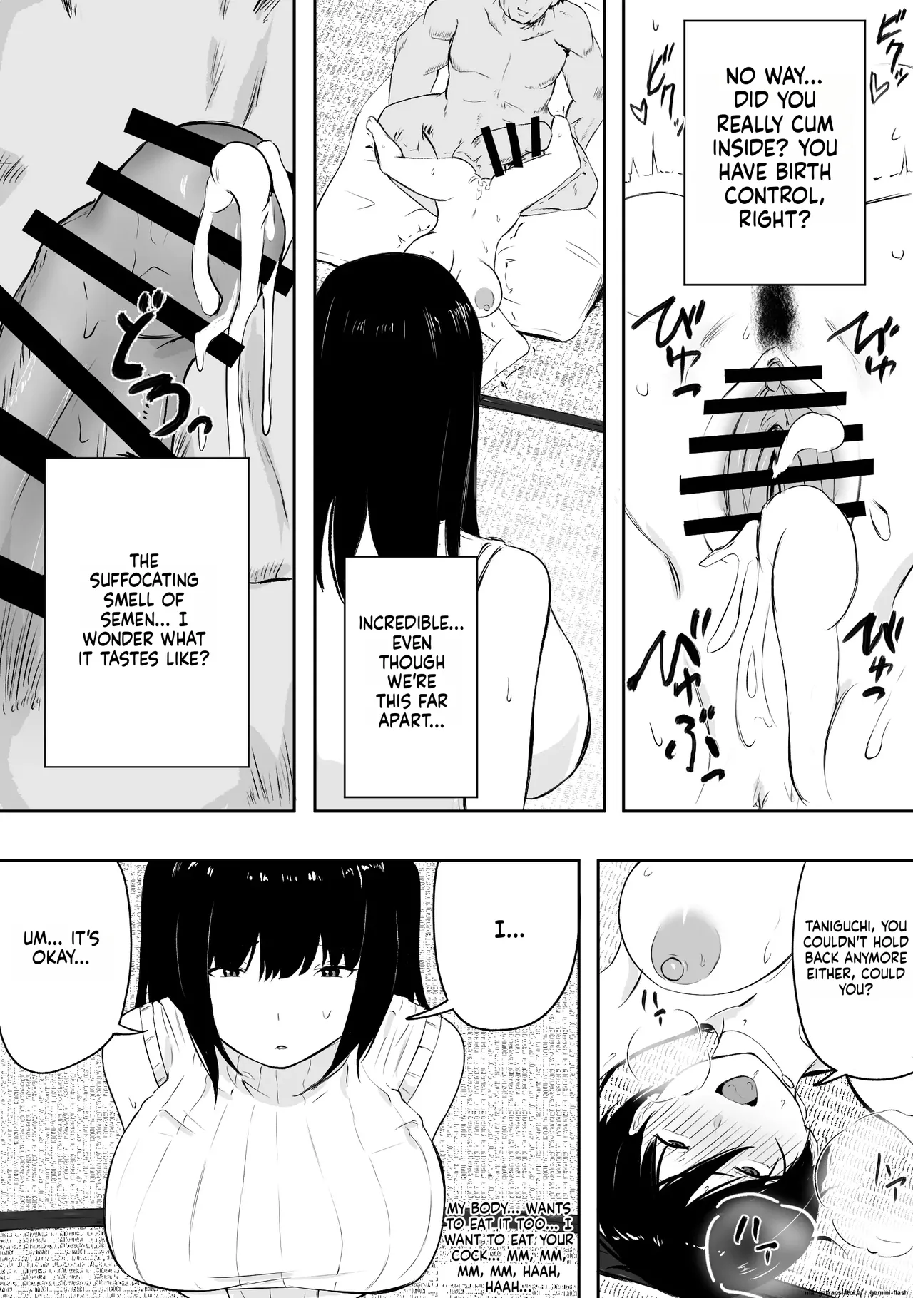 Mama-san—the ace of the volleyball team—has her life ruined by a jock's cock. page 11 full