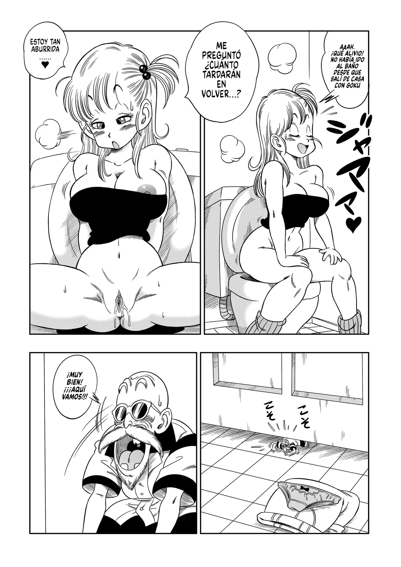 Kame Toilet｜Sexo en el Inodoro de Kame House page 6 full