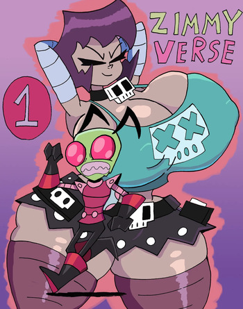 [Gooeyblob] Gaz and Zim (Invader Zim) cover